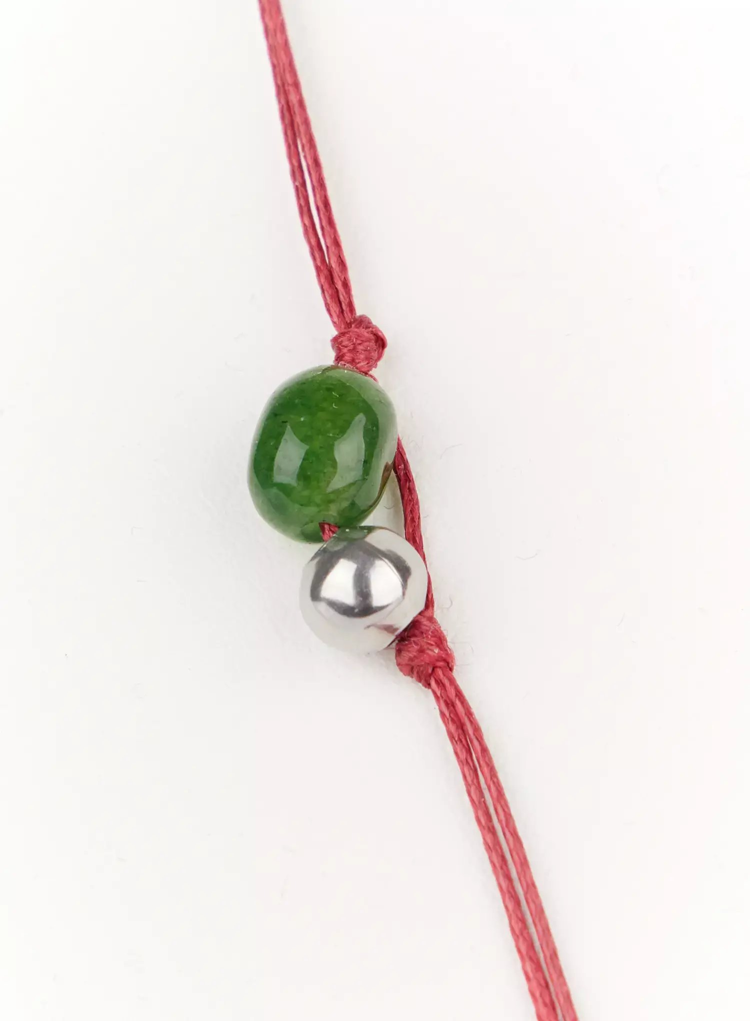 Heart Gemstone Pendant Necklace F516 - Image 9