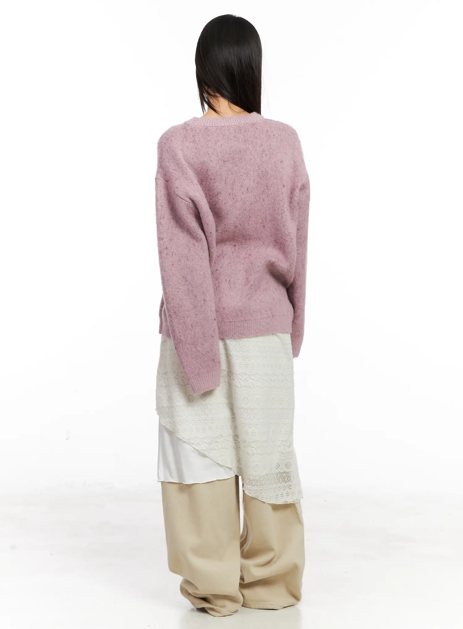 Heart Graphic Knit Sweater CN520 - Image 5