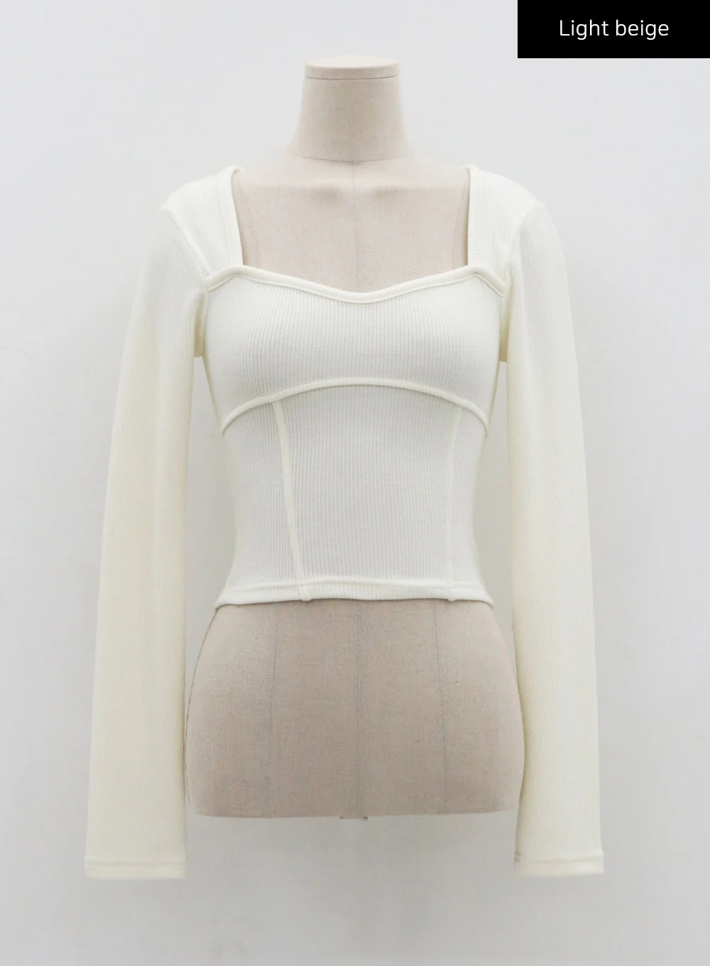 Heart Neck Crop T-Shirt CO11 - Image 14