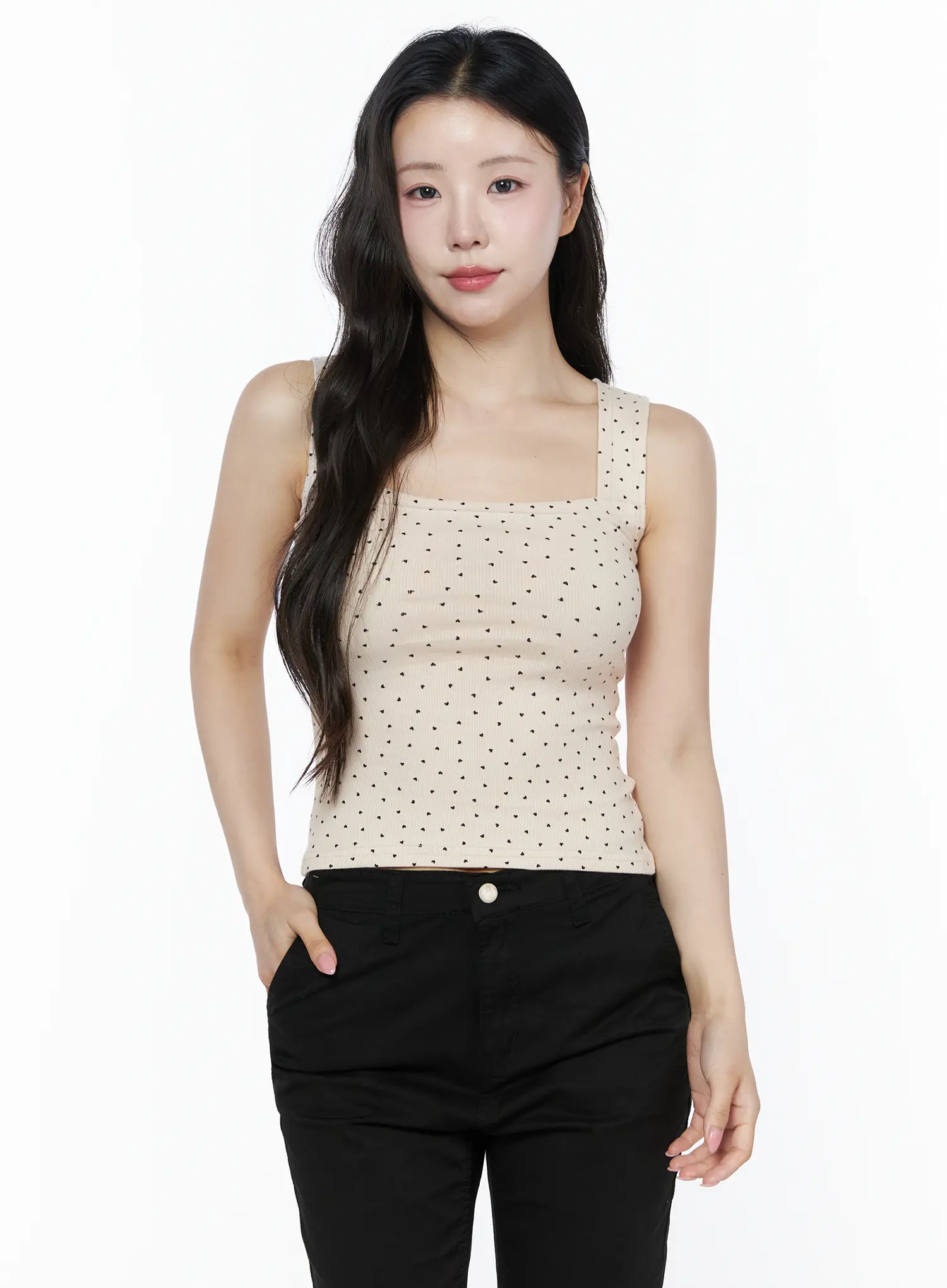 Heart Polka Dot Tank Top IU525 - Image 12