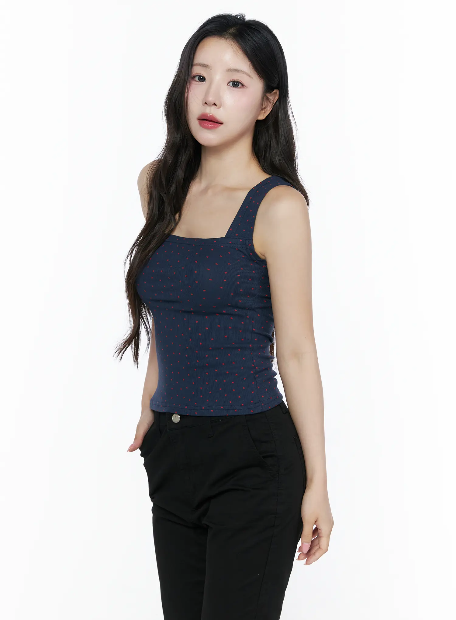 Heart Polka Dot Tank Top IU525 - Image 14