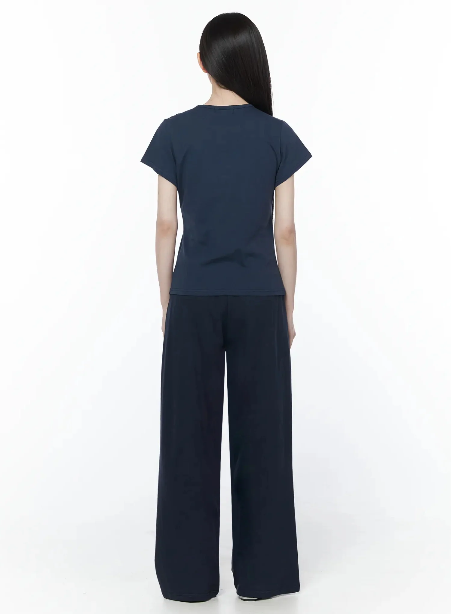 Henley Neck Graphic Tee IU512 - Image 5