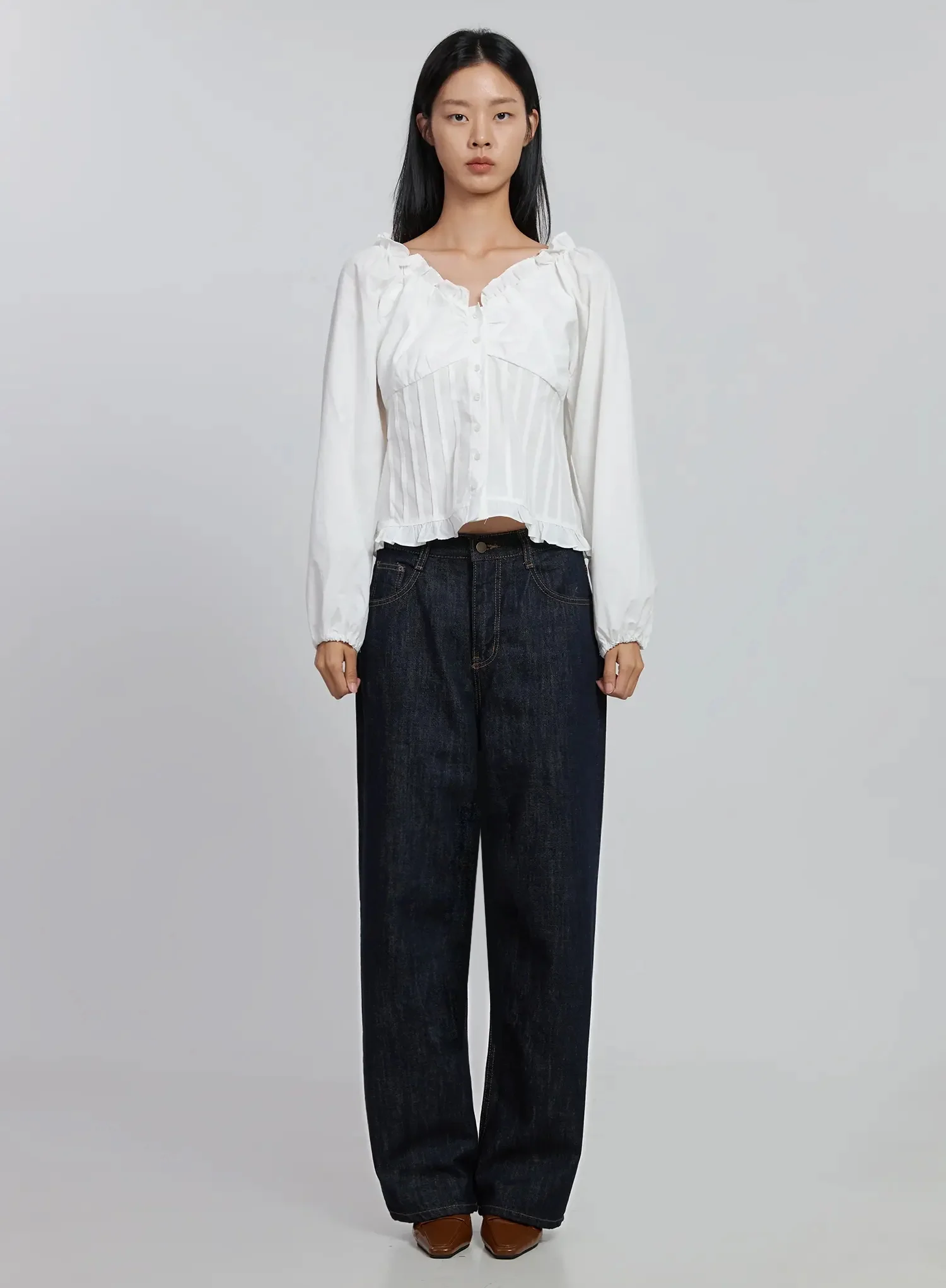 Henley Non-Fade Straight Jeans ID504 - Image 6