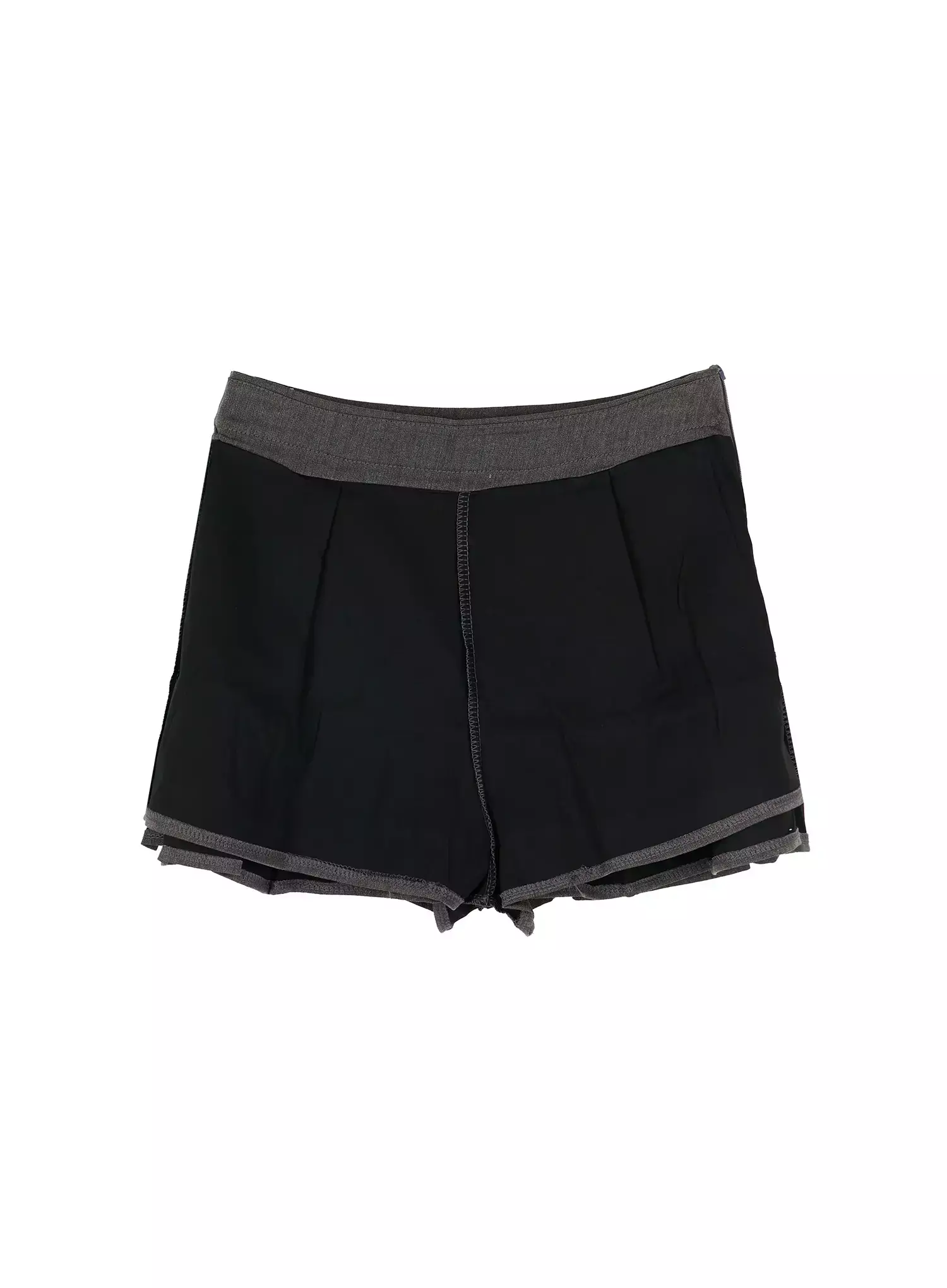High-Rise Ruffled Tiered Mini Skirt IU508 - Image 15