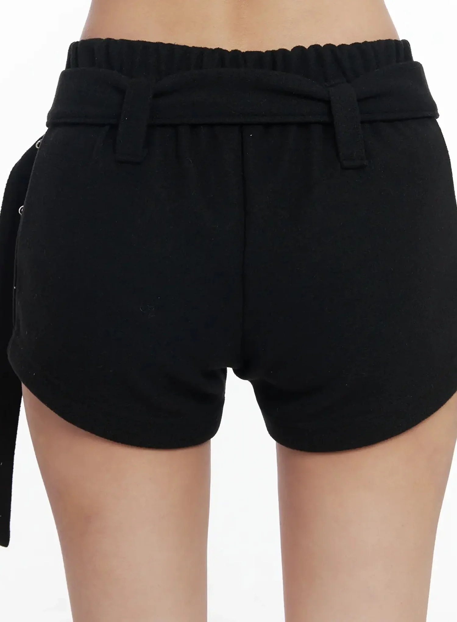 High-Waist Belted Shorts IM502 - Image 11