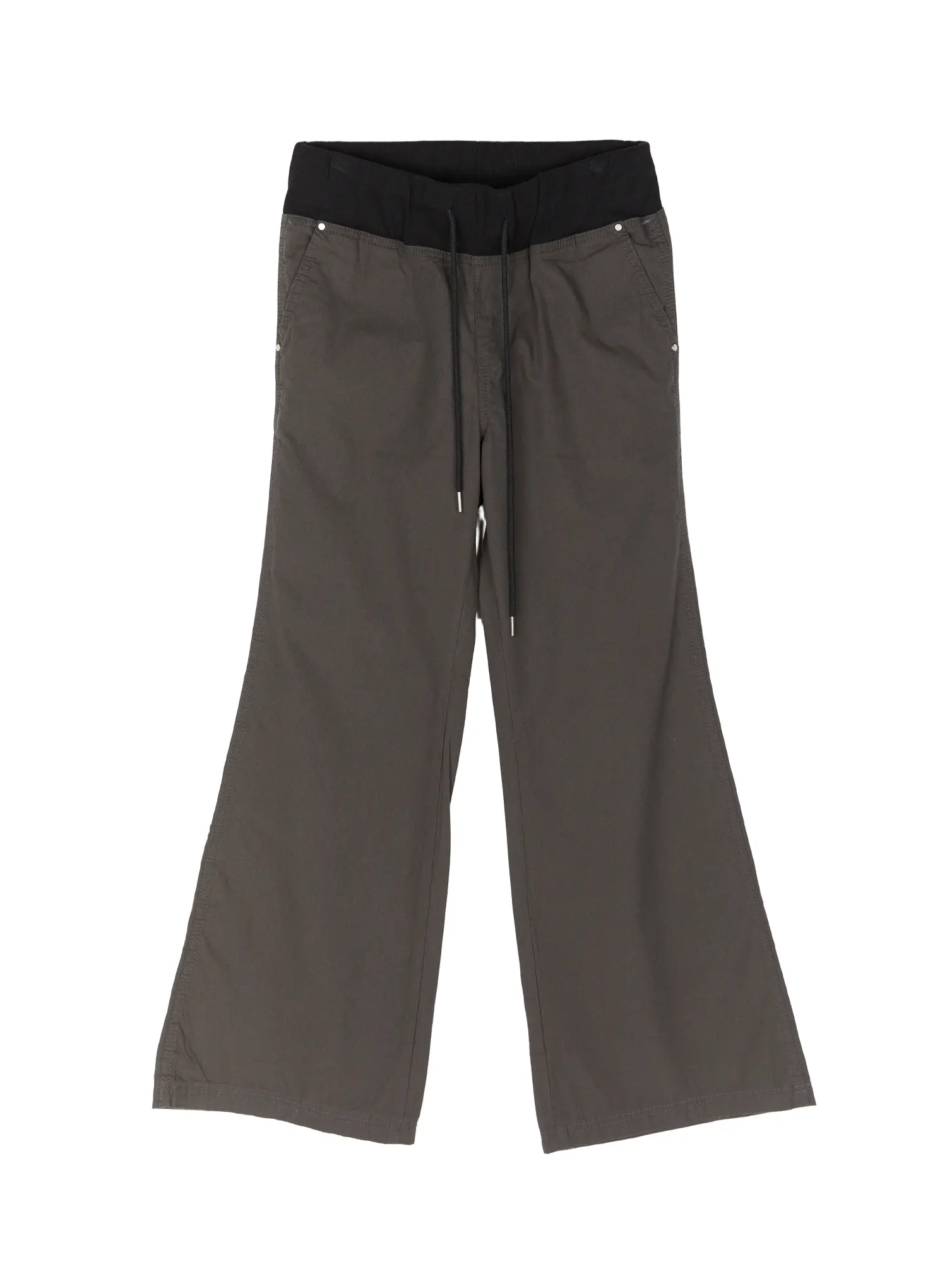 High-Waist Bootcut Cotton Pants CU511 - Image 9