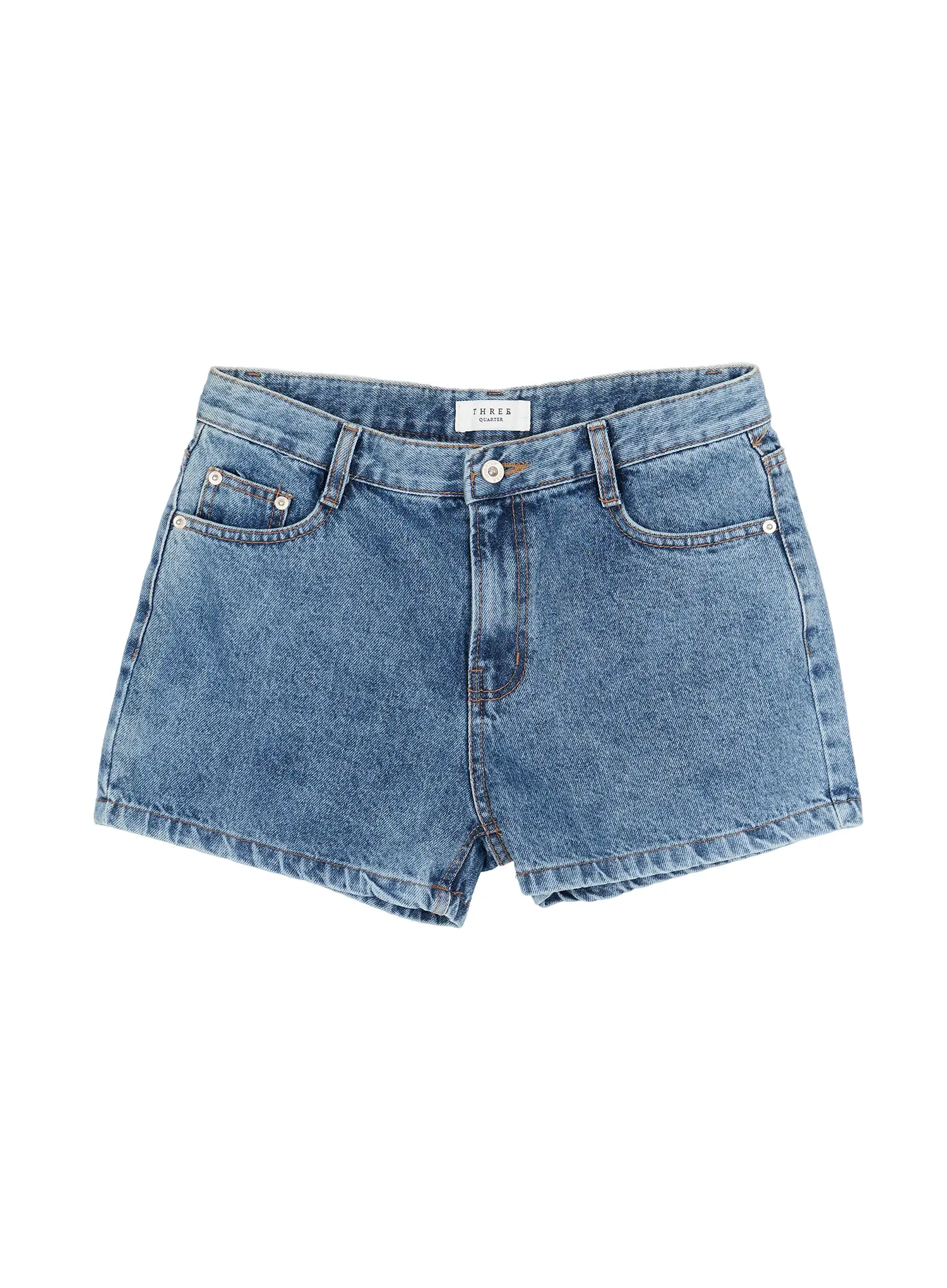 High-Waist Denim Shorts IU519 - Image 12