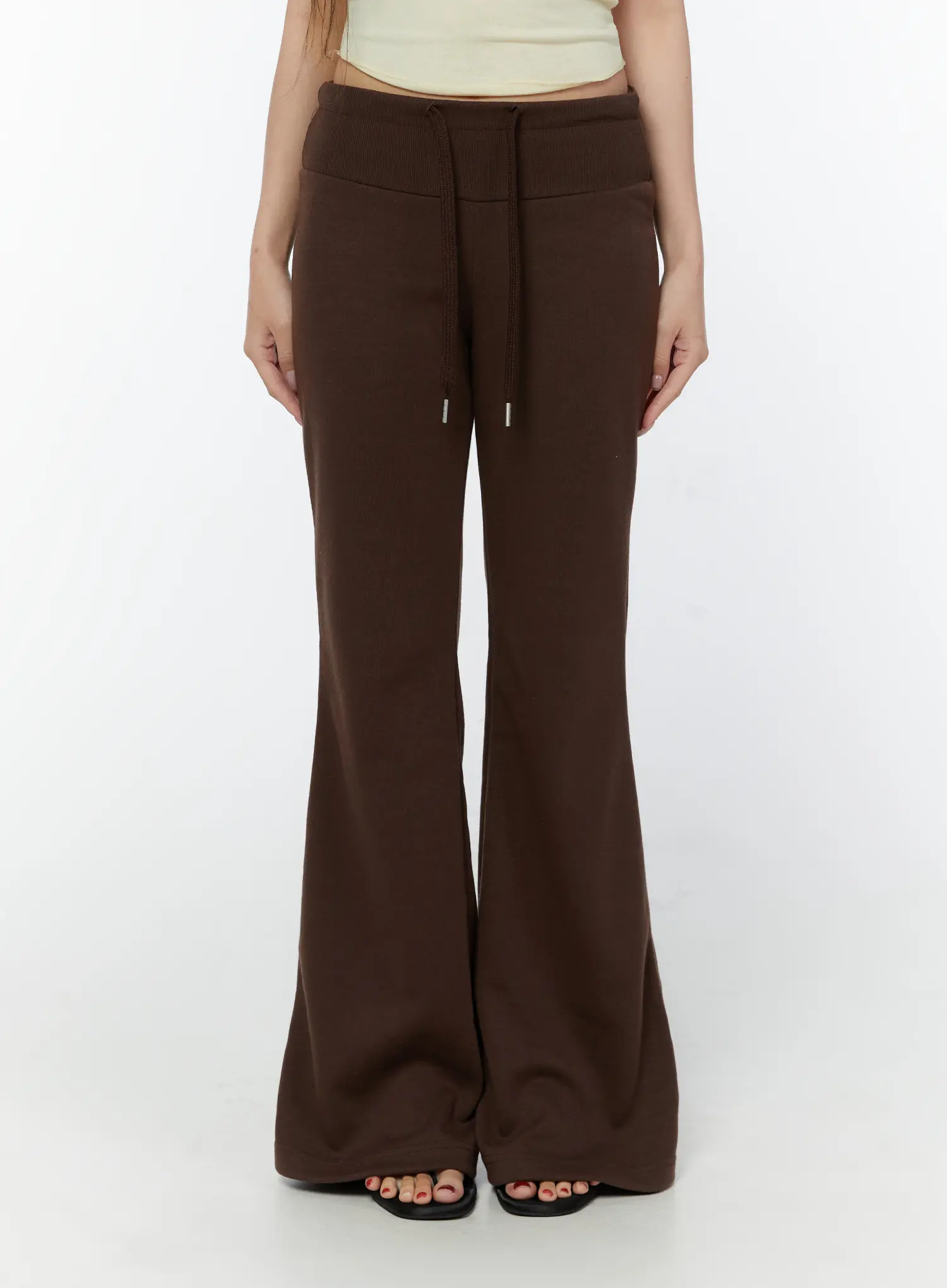 High Waisted Bootcut Lounge Pants CY518 - Image 2