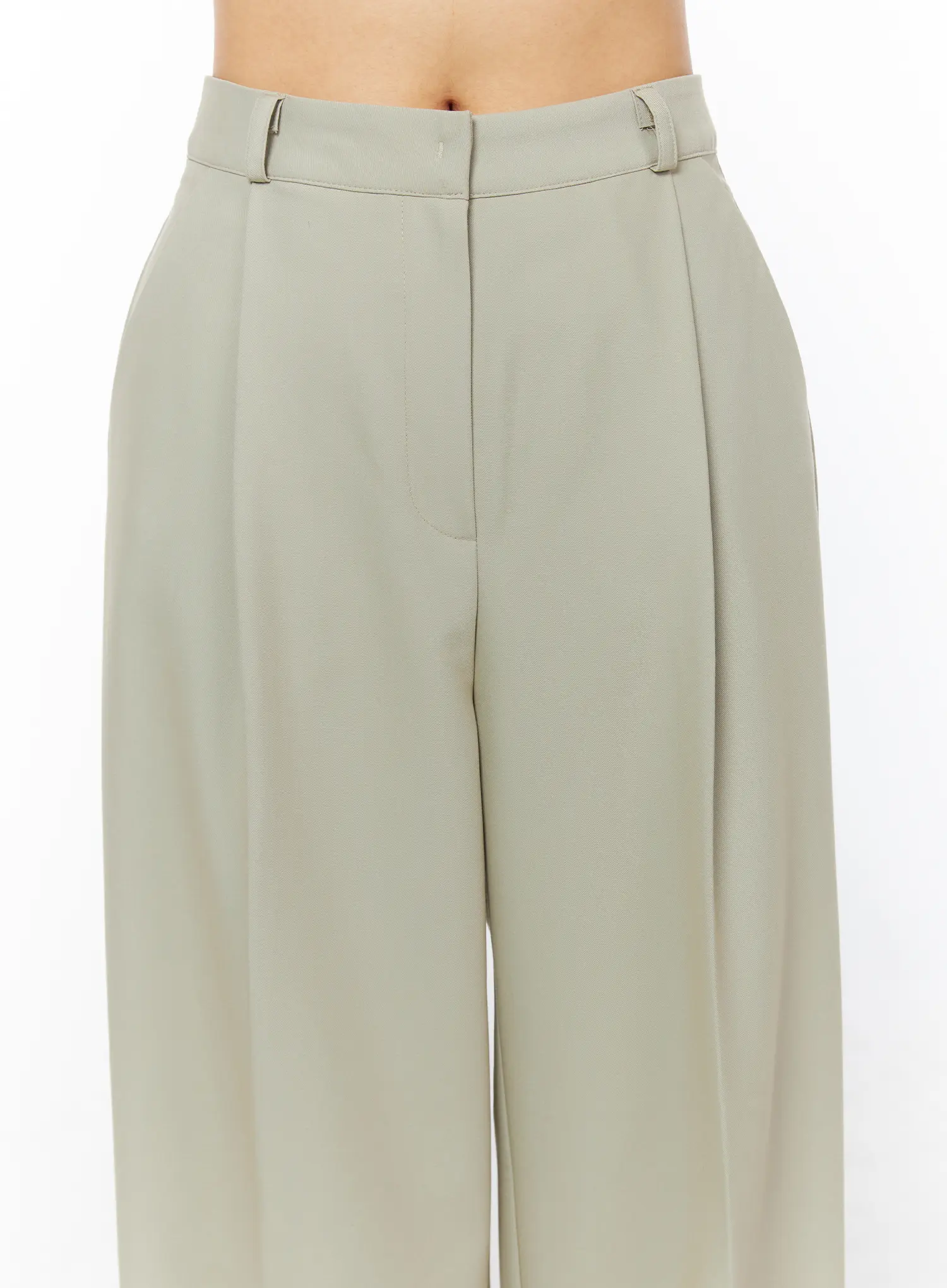 High-Waisted Tailored Pants CU522 - Image 3