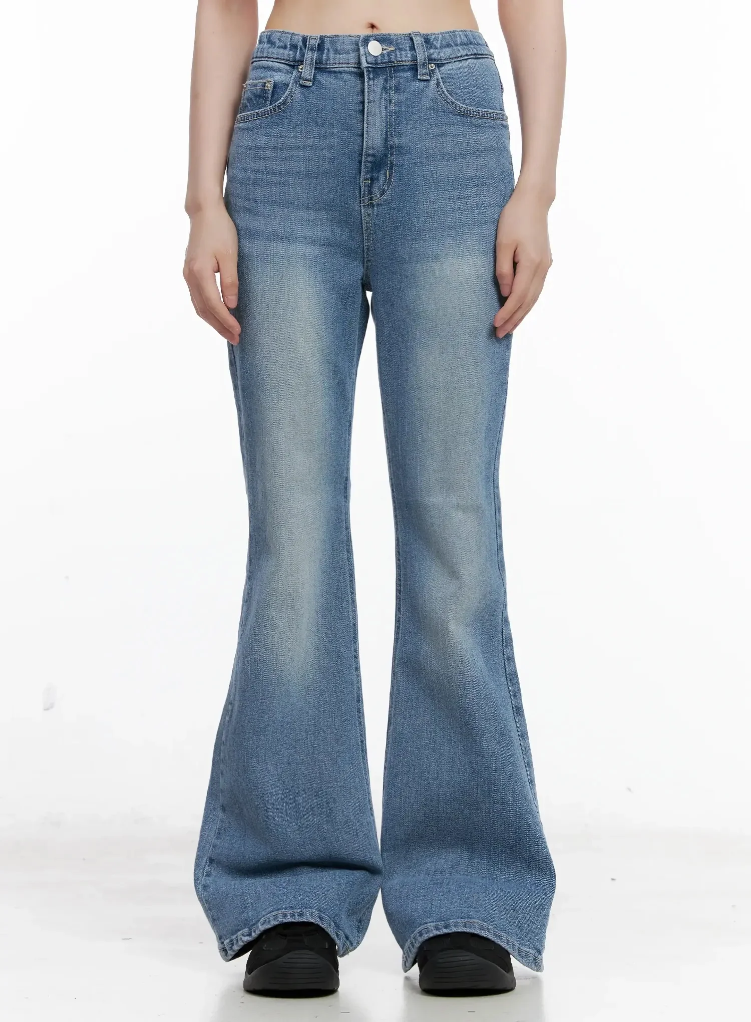 Hikaru High-Waist Flare Jeans IL531 - Image 4