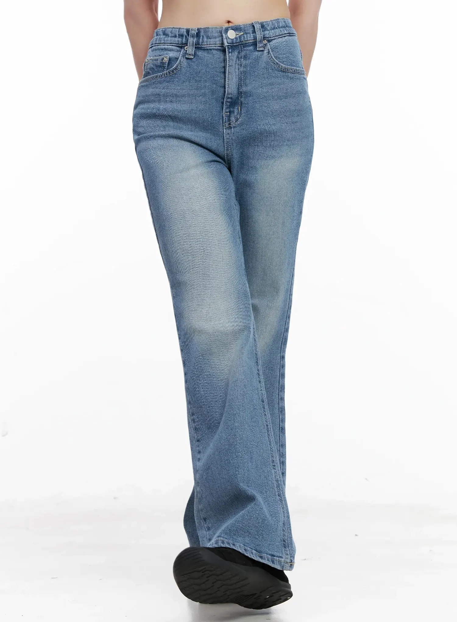 Hikaru High-Waist Flare Jeans IL531 - Image 9