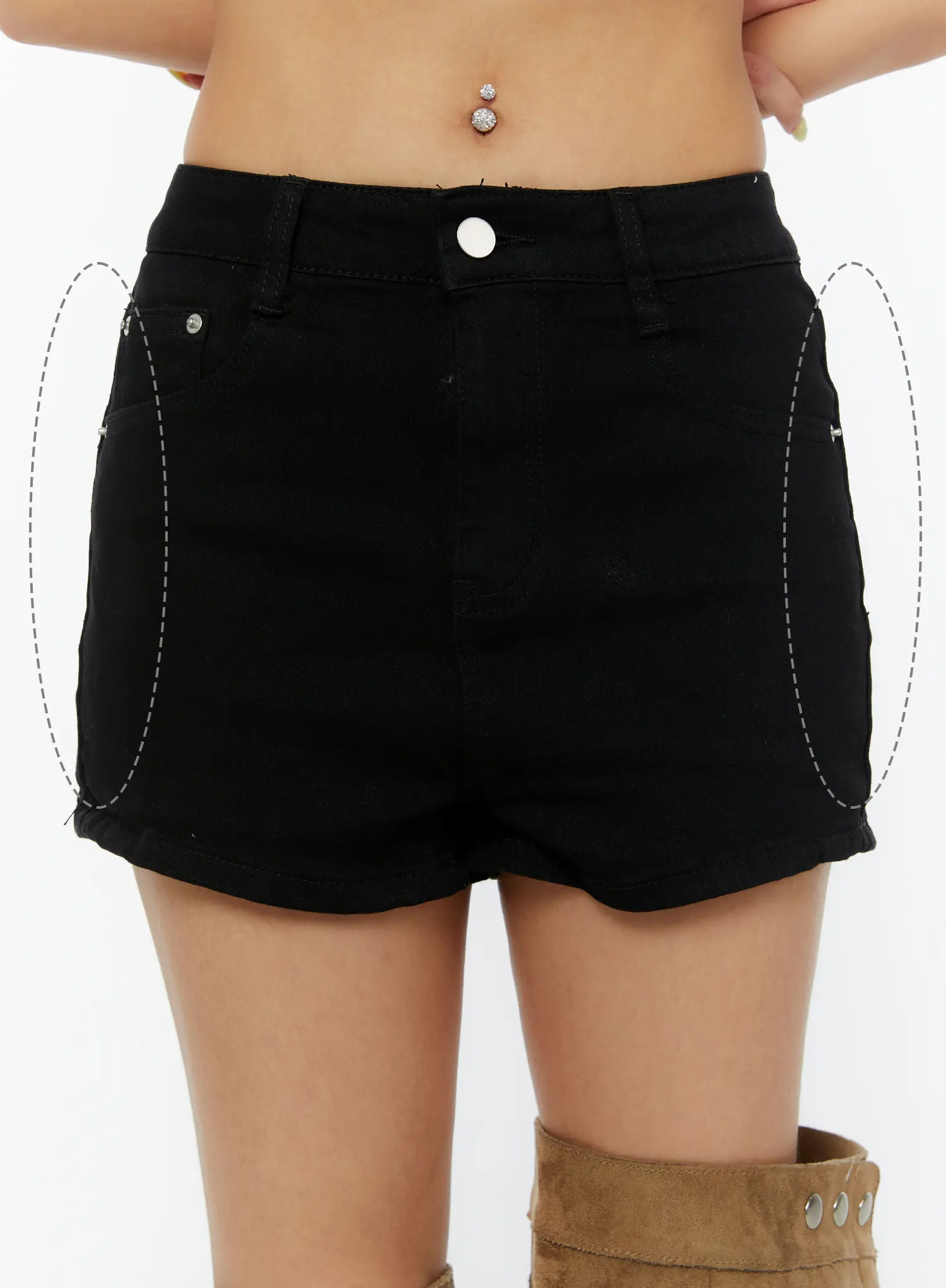 Hip Pad Cotton Shorts CY521 - Image 3
