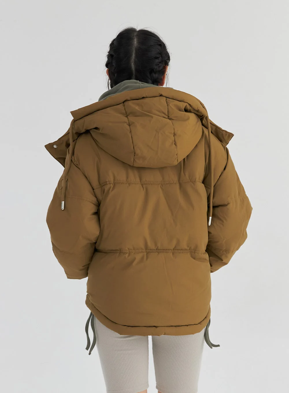 Hooded Puffer Jacket CS321 - Image 2