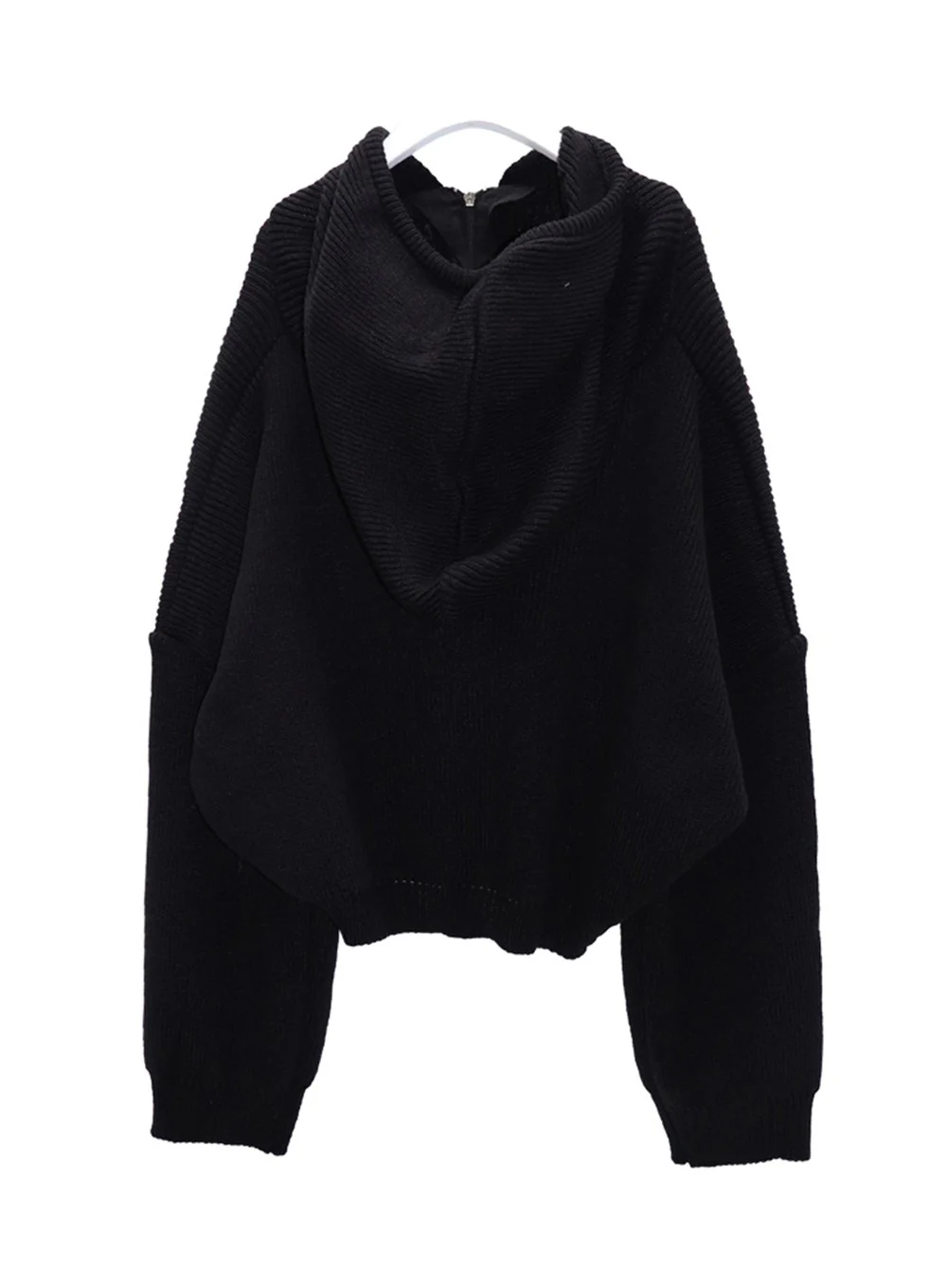 Hooded Zipper Knit Jacket CN17 - Image 20
