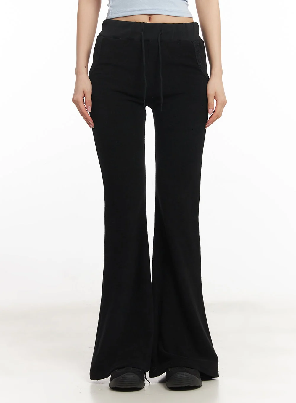 Hot Velvet Bootcut Sweatpants CA503 - Image 10