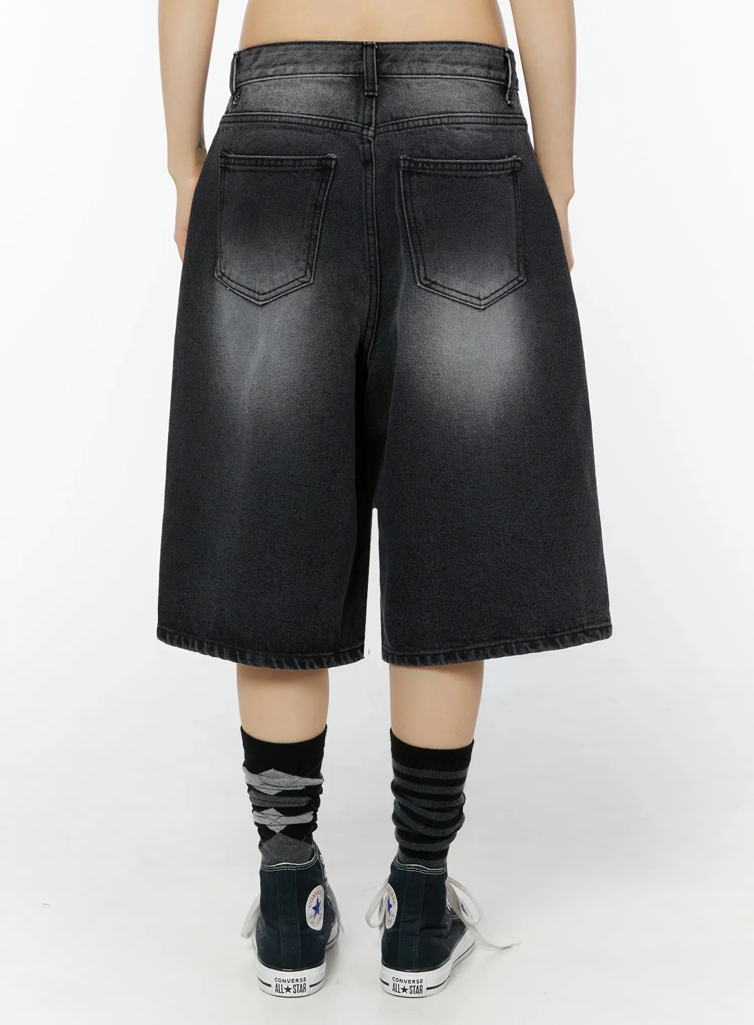 Iona Washed Bermuda Jorts IU518 - Image 12