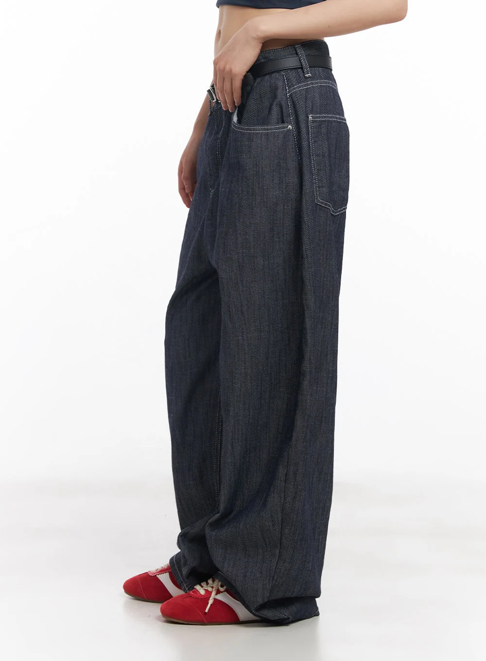 Isabel No-Fade Baggy Jeans CY514 - Image 7