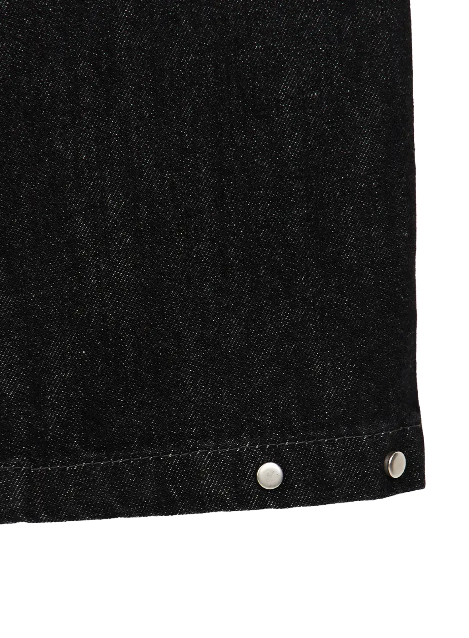 Jax Snap-Button Dark Wash Wide-Leg Jeans CY514 - Image 14