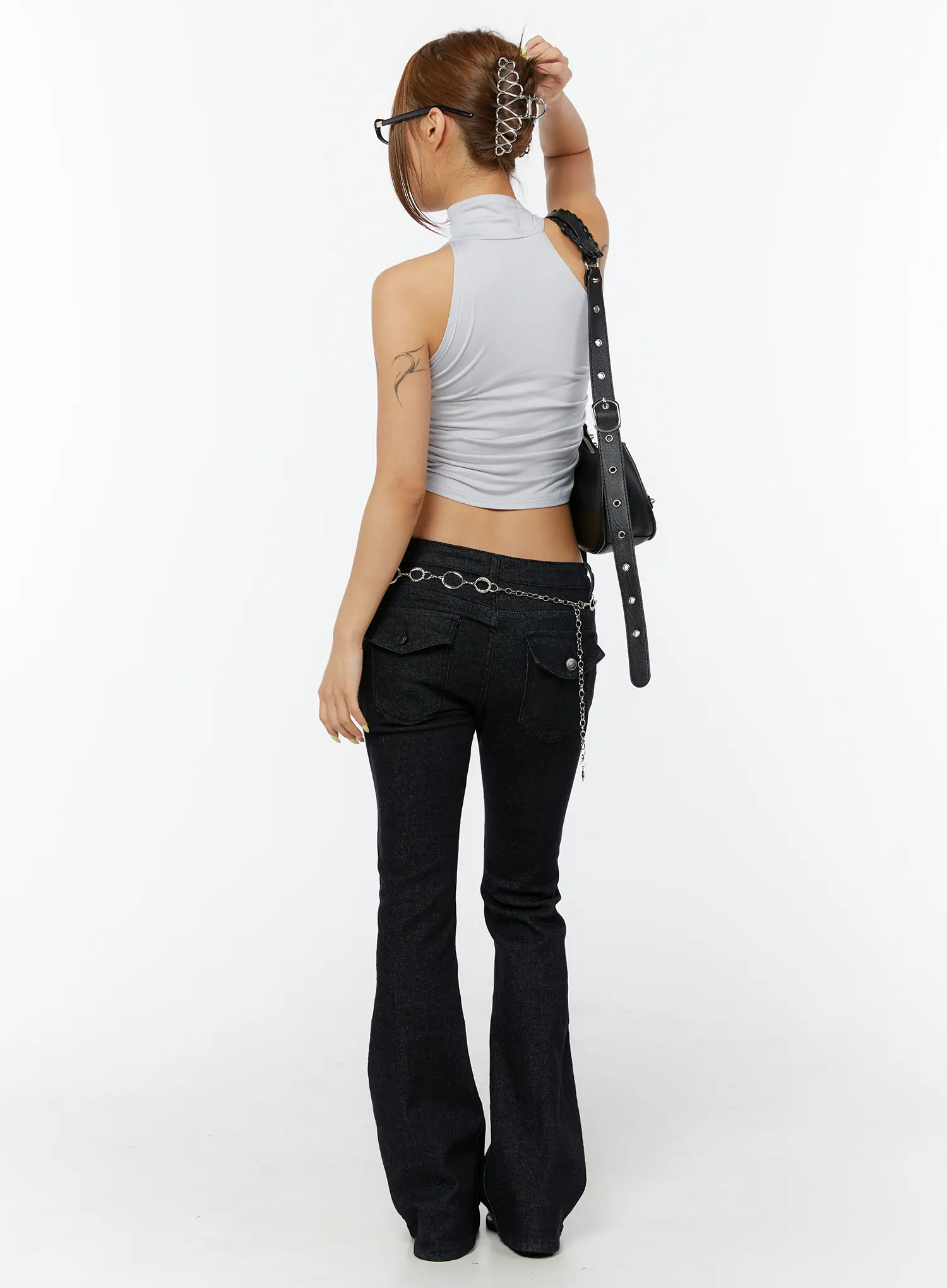 Jody No-Fade Hip-Pad Bootcut Jeans CY520 - Image 8