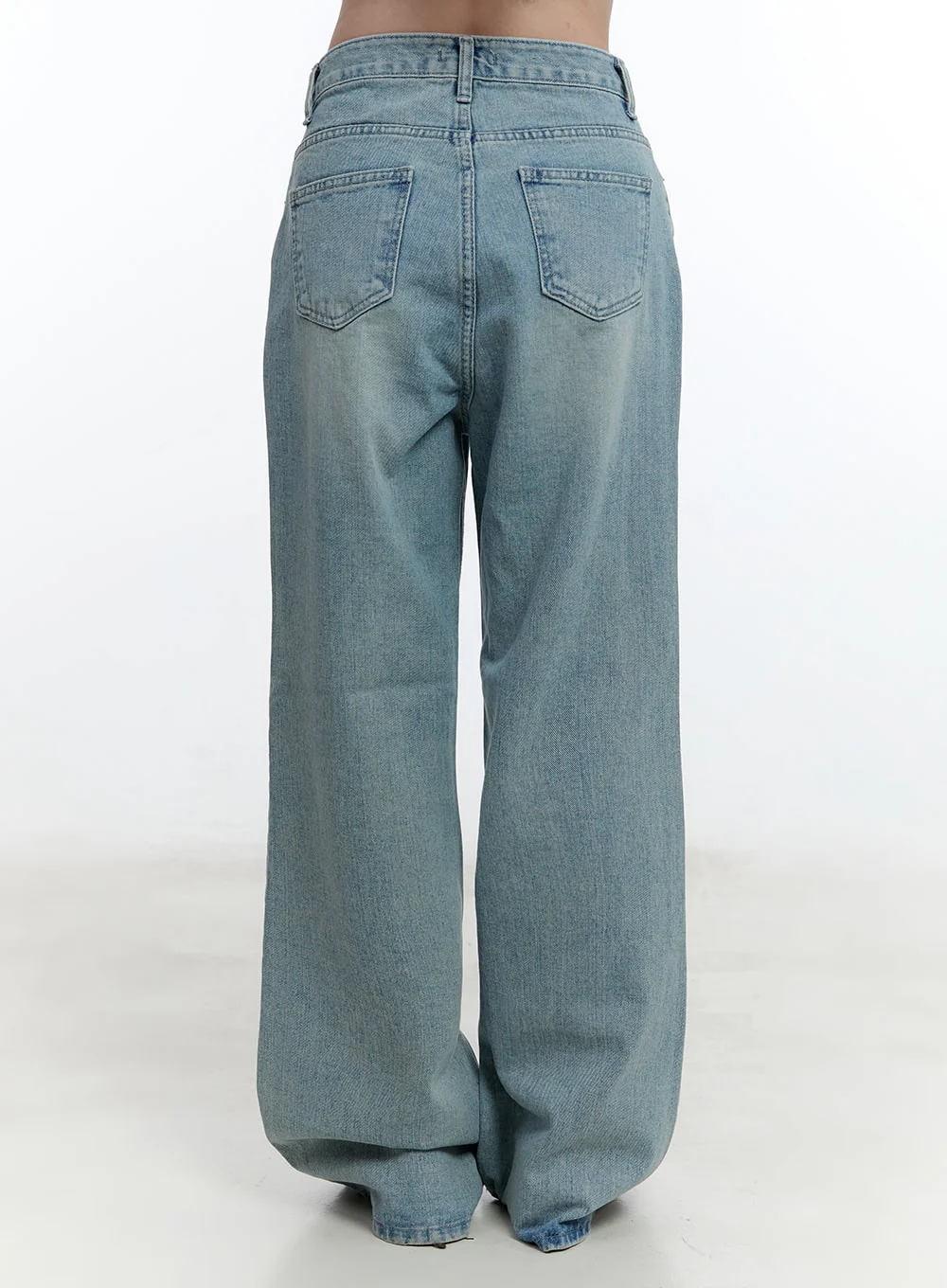 Kacy Washed Wide-Fit Flared Jeans CM521 - Image 6