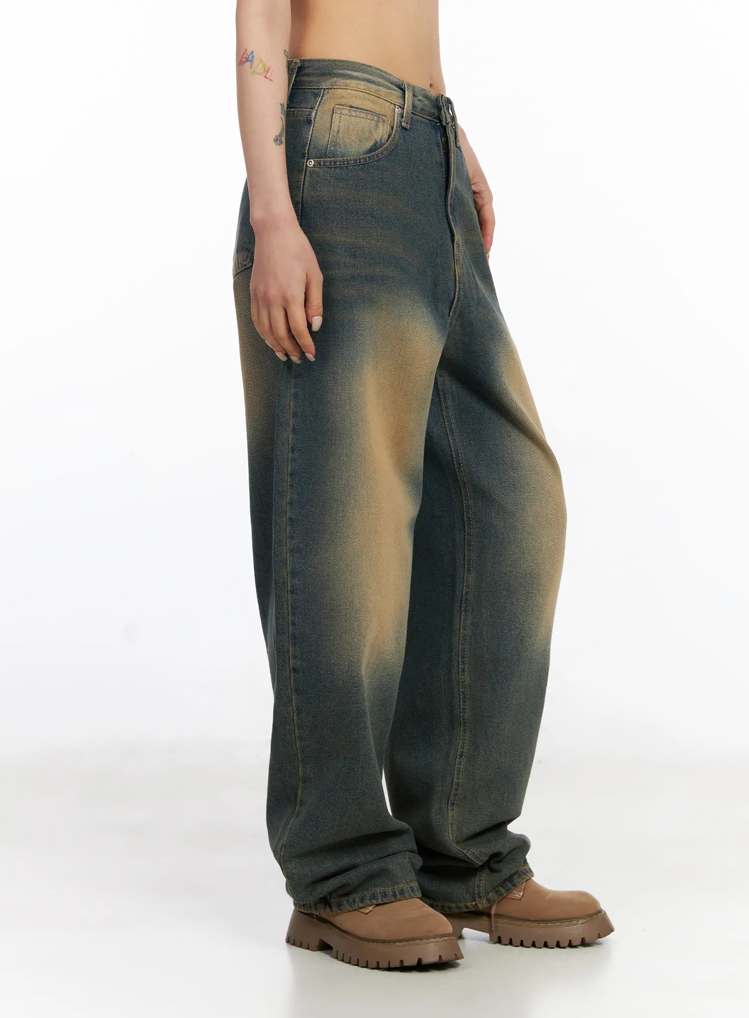 Karsyn Vintage Baggy Jeans CJ522 - Image 4