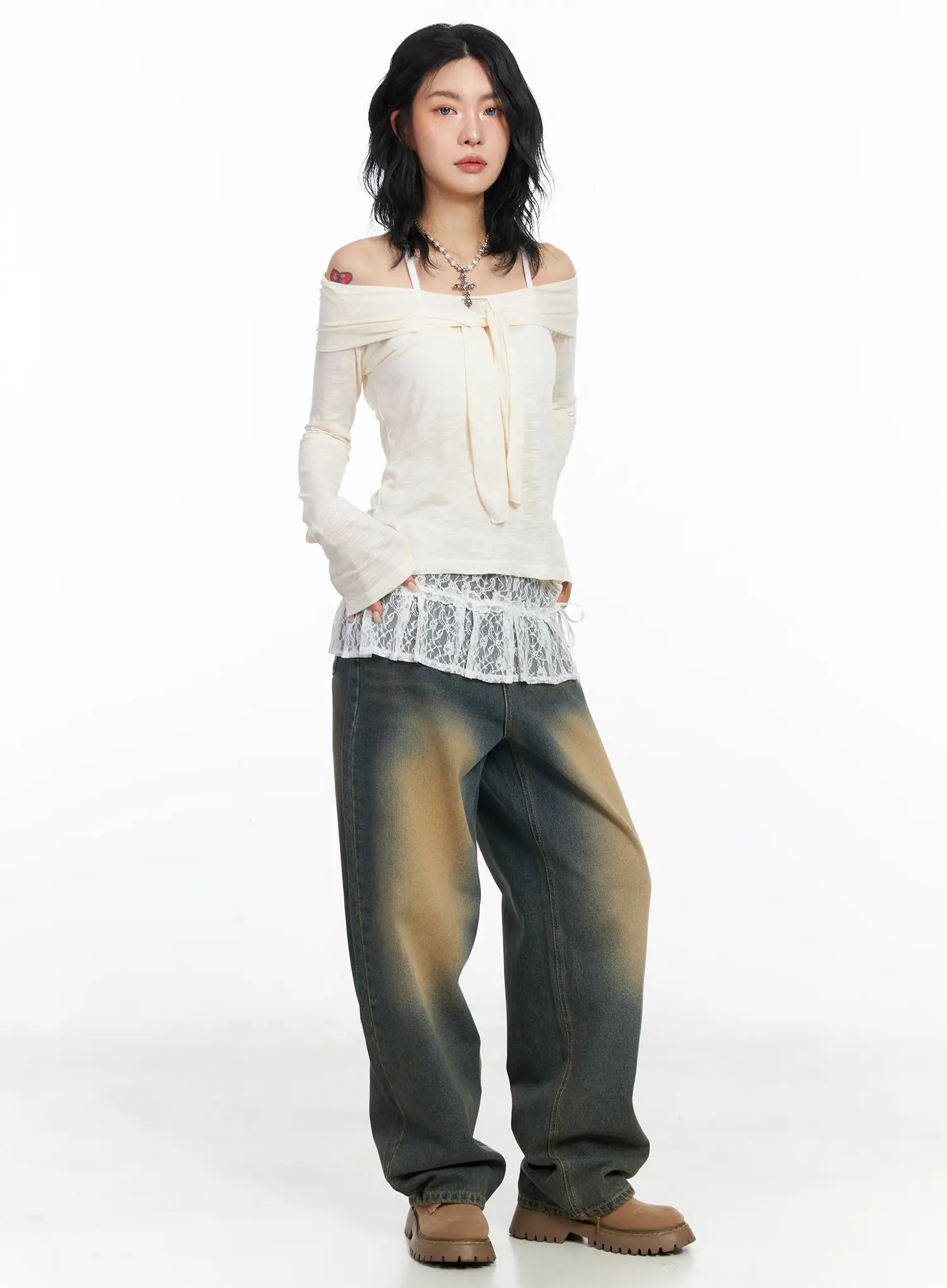 Karsyn Vintage Baggy Jeans CJ522 - Image 5