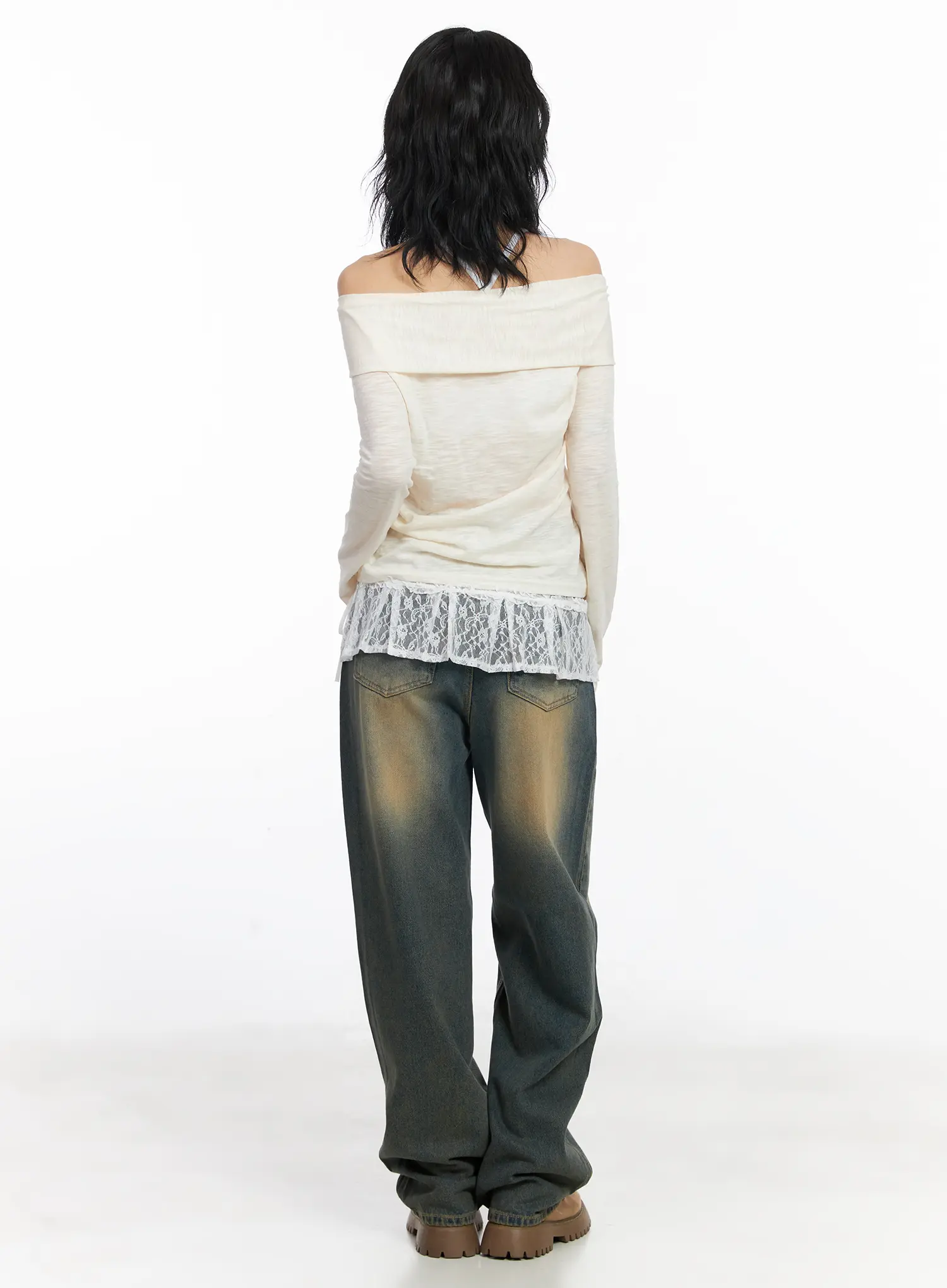 Karsyn Vintage Baggy Jeans CJ522 - Image 8
