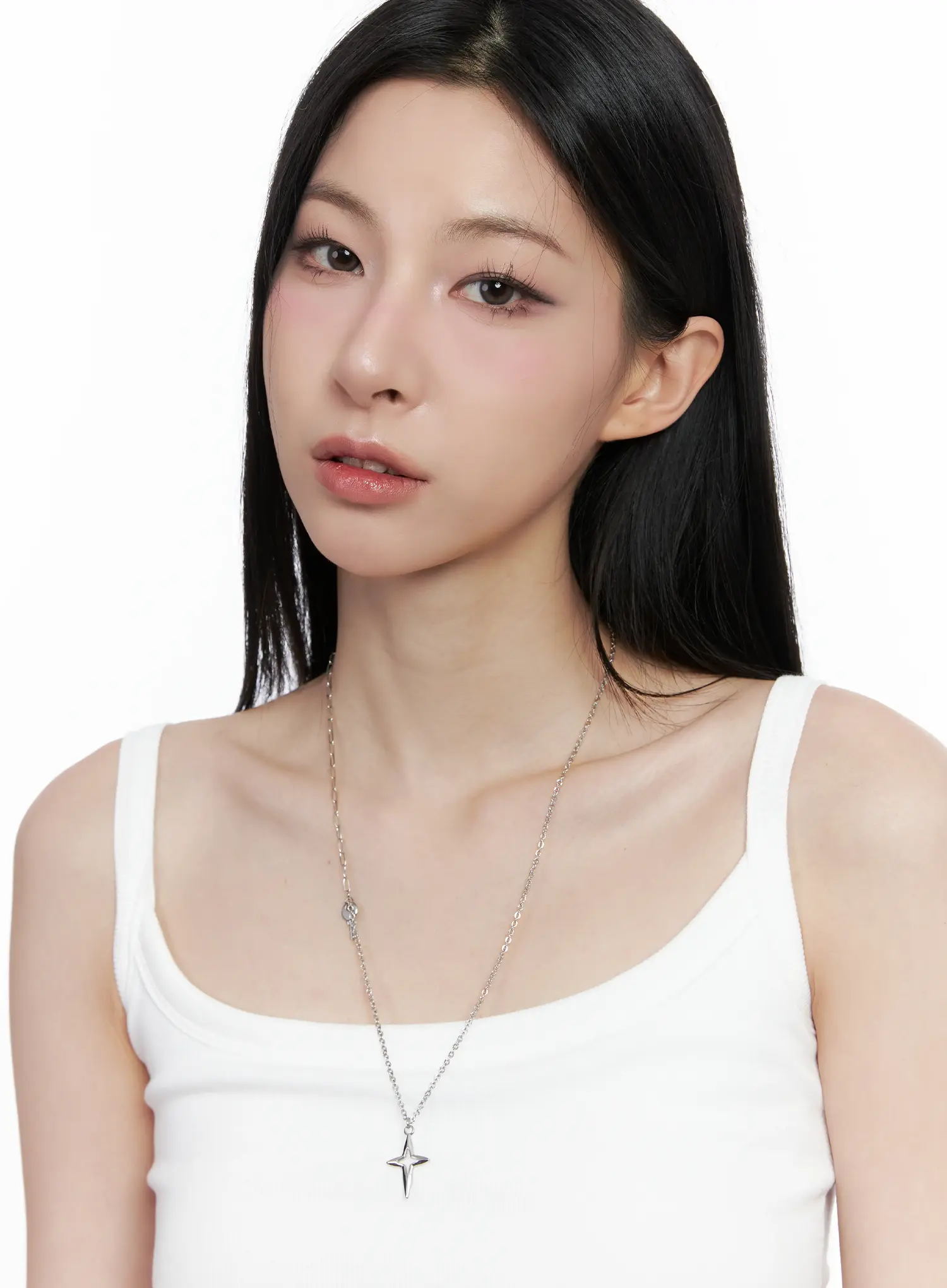 Key Cross Necklace CO503 - Image 2