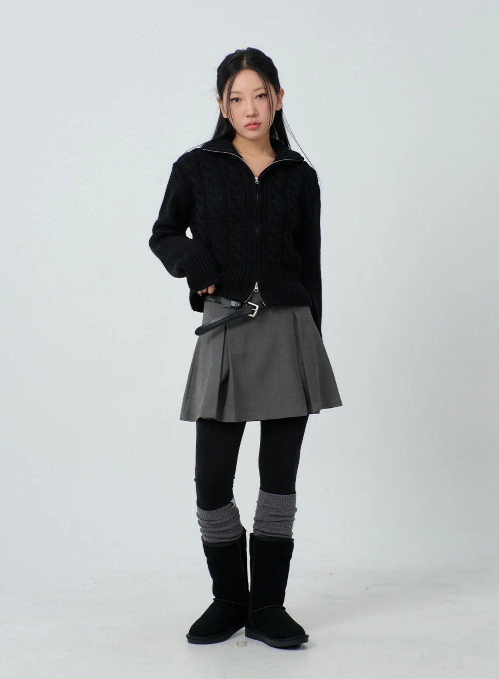 Knee High Knit Socks CJ303 - Image 4