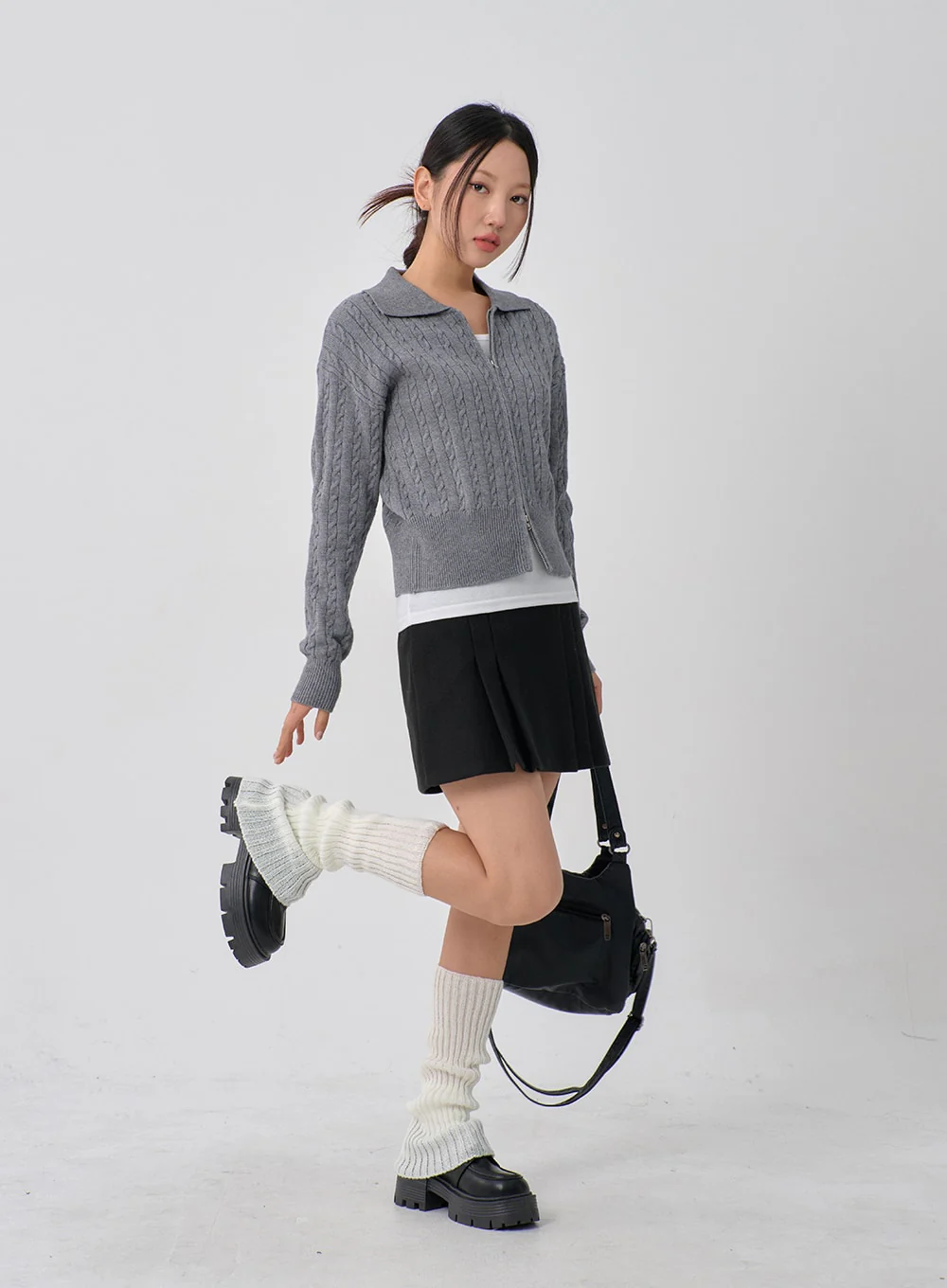 Knit Leg Warmer CN09 - Image 3