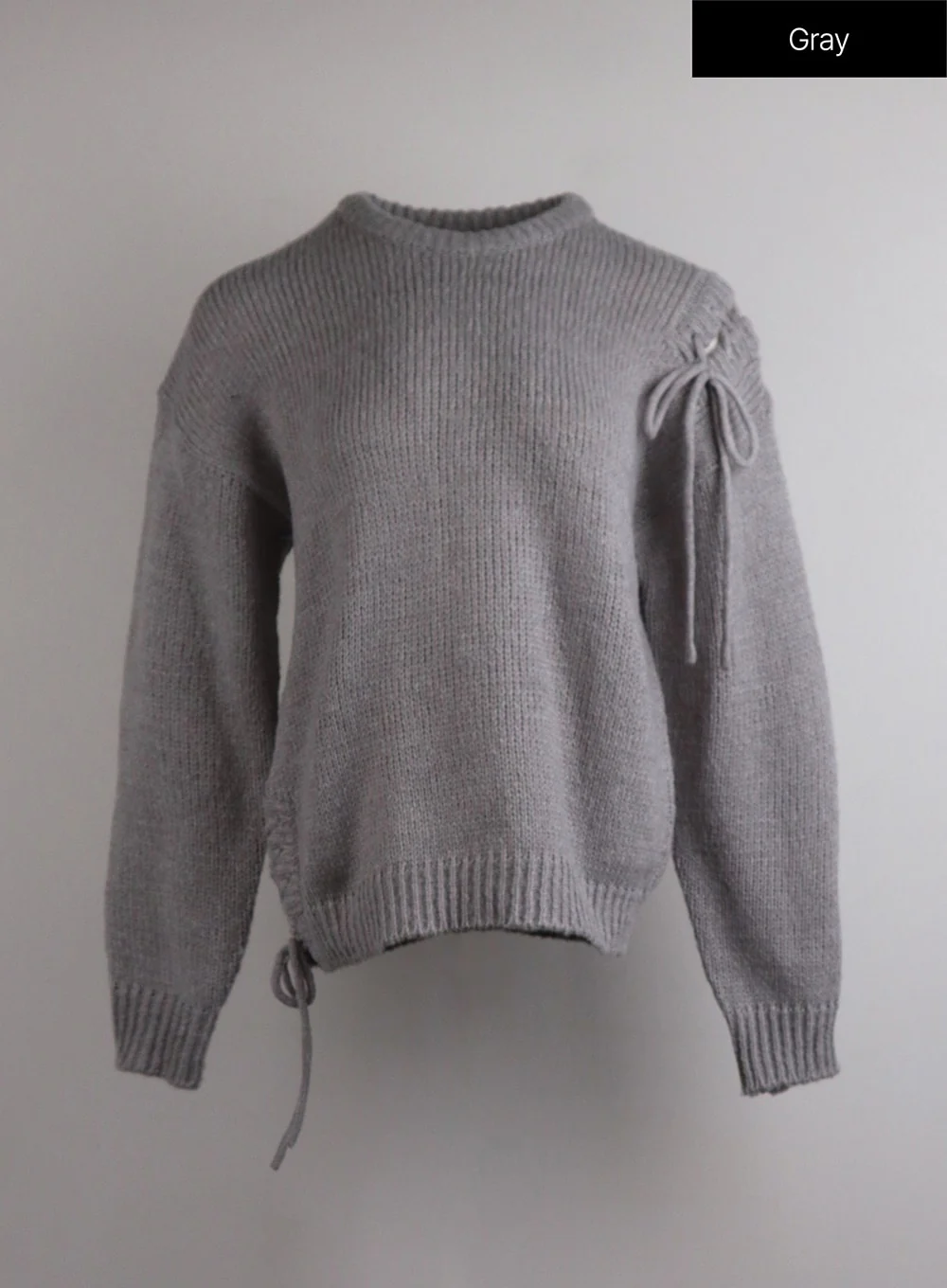 Knit Round Neck Long Sleeve Sweater OJ417 - Image 13