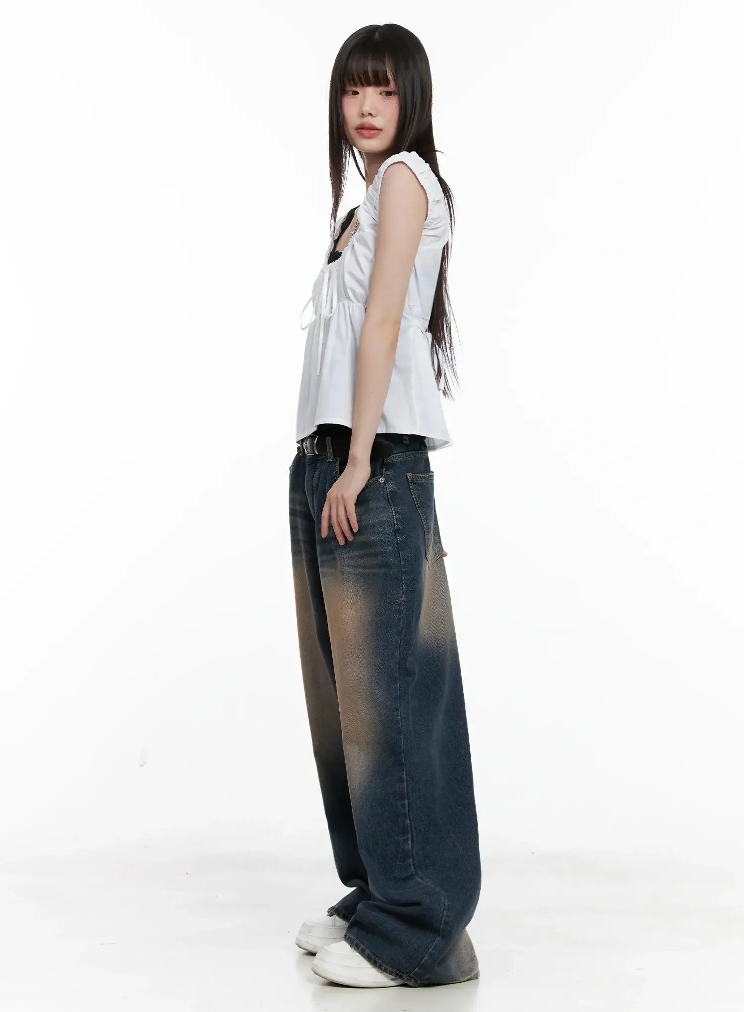 Lace Detail Blouse IL531 - Image 13