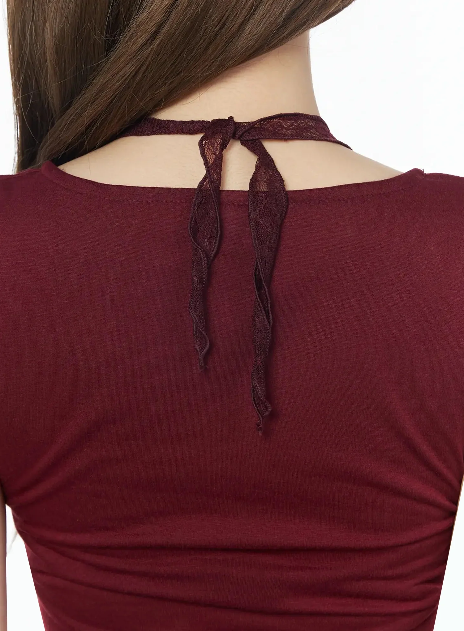 Lace Halter Tee IU525 - Image 10