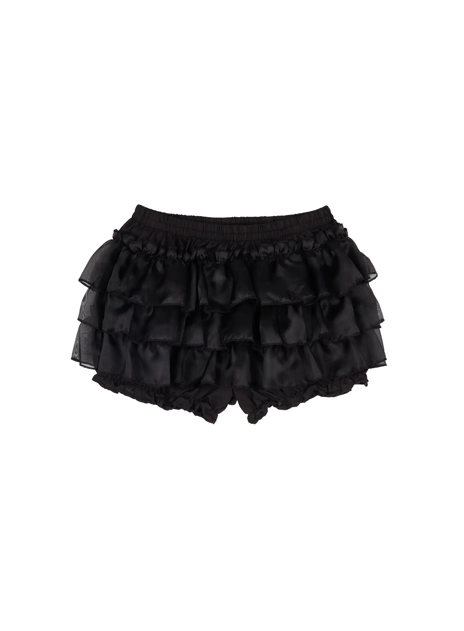 Lace Tiered Mini Skirt CY515 - Image 10
