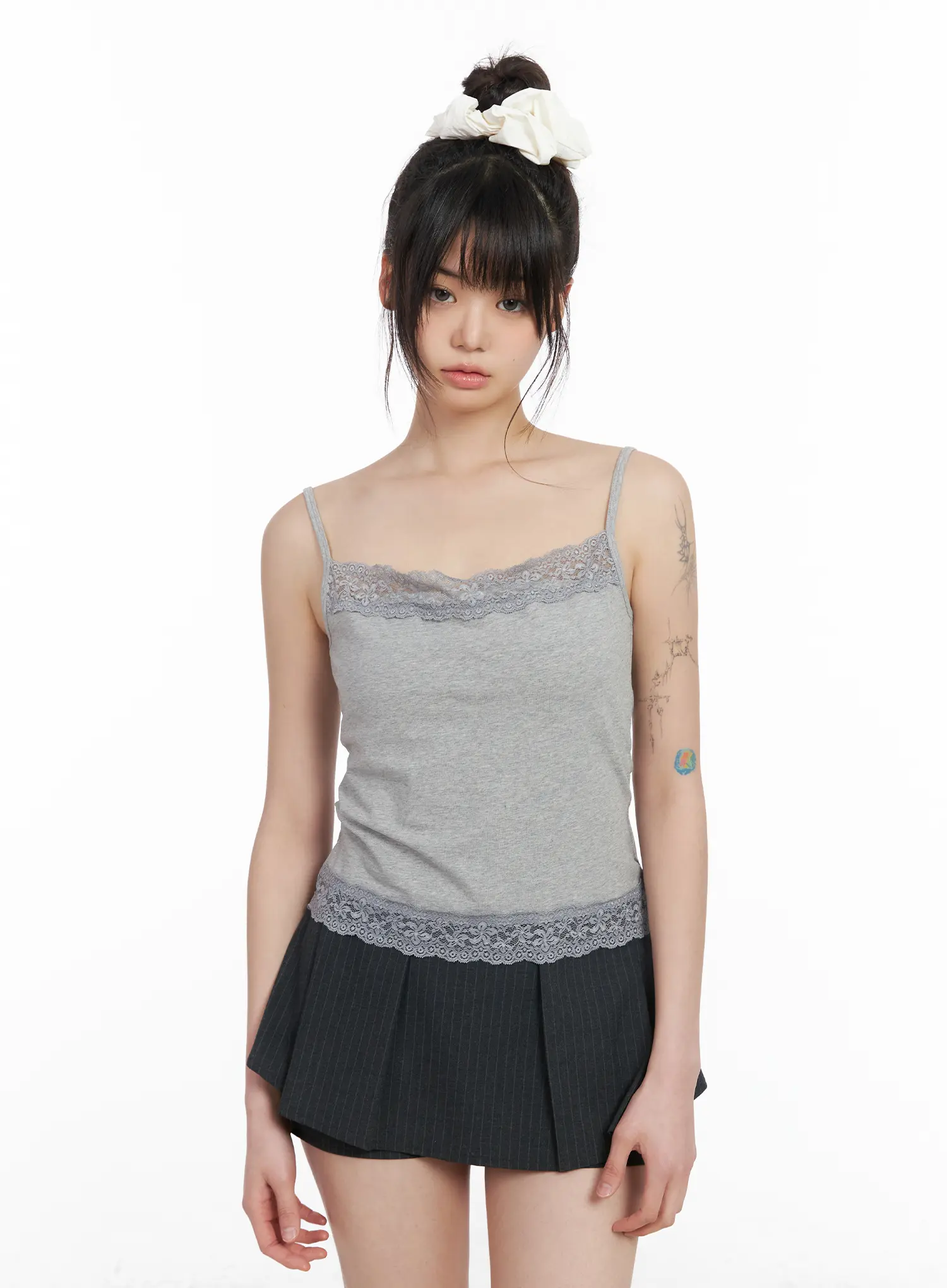 Lace Trim Cami Top CM512 - Image 7