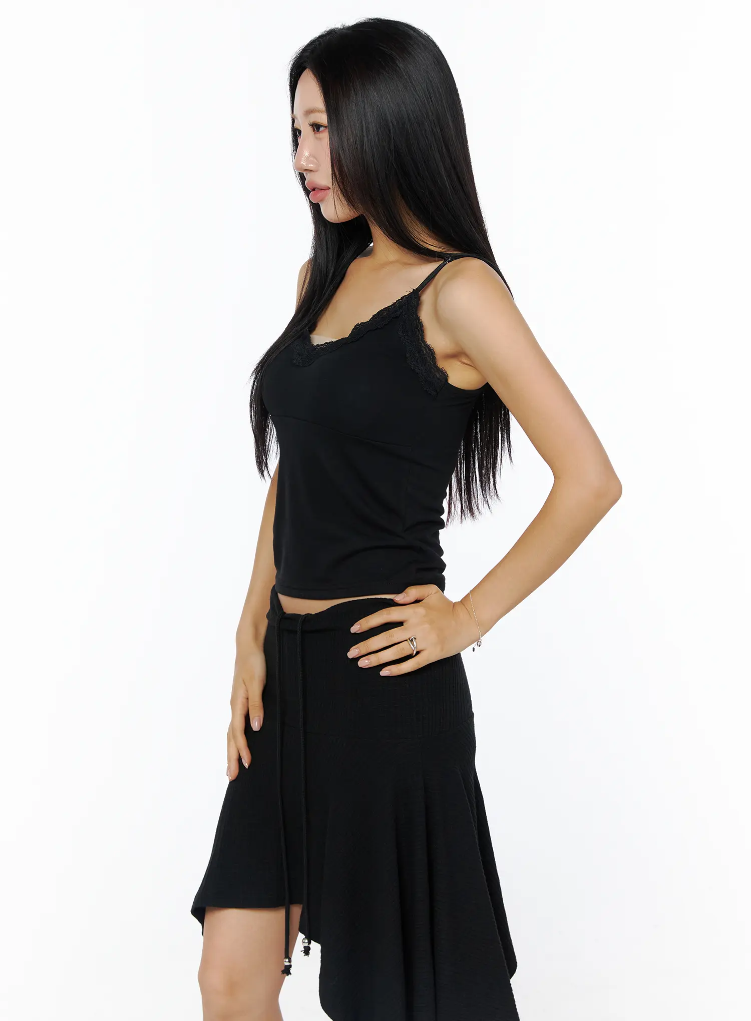 Lace Trim Camisole Top CU512 - Image 6