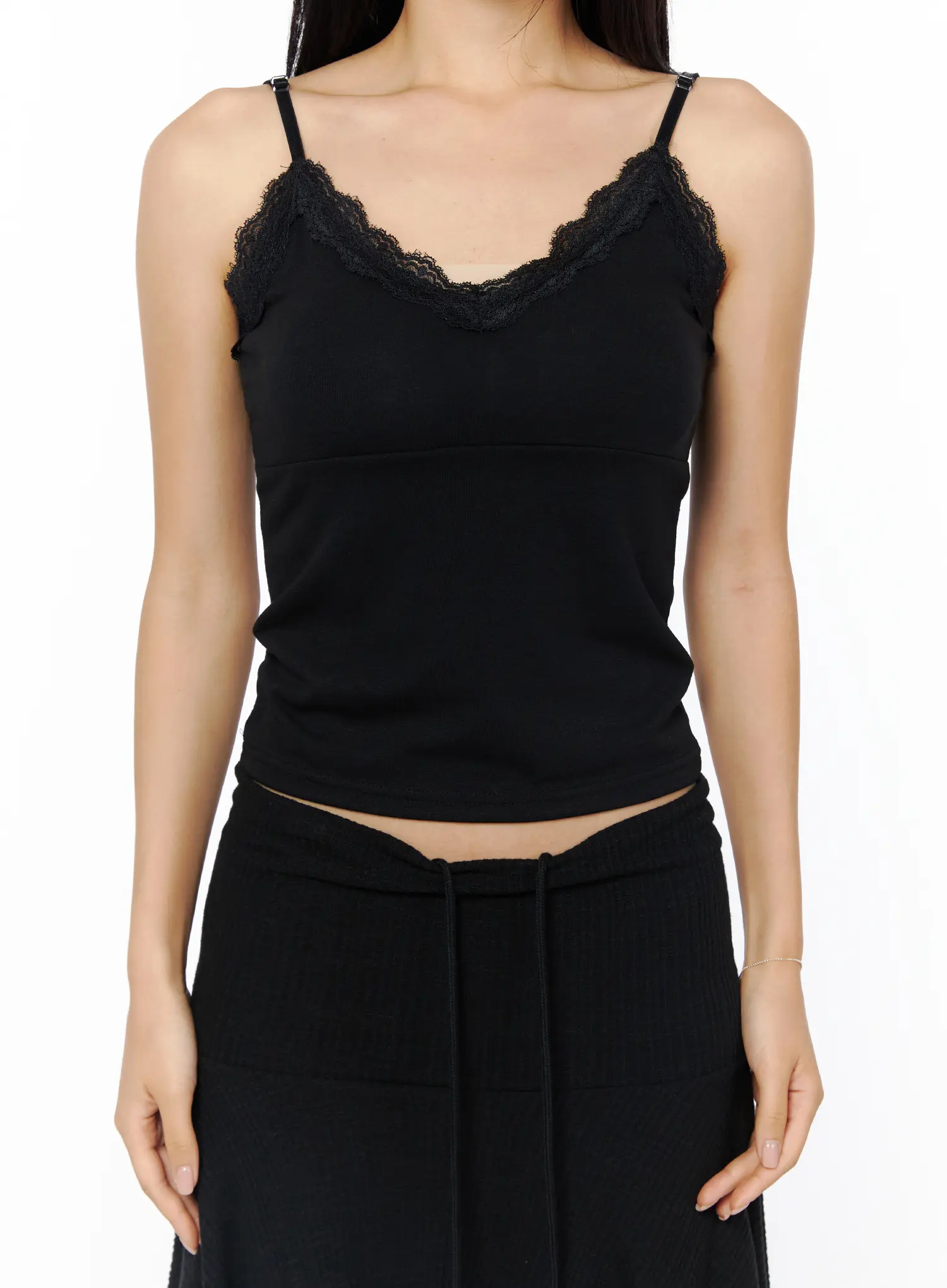Lace Trim Camisole Top CU512 - Image 8