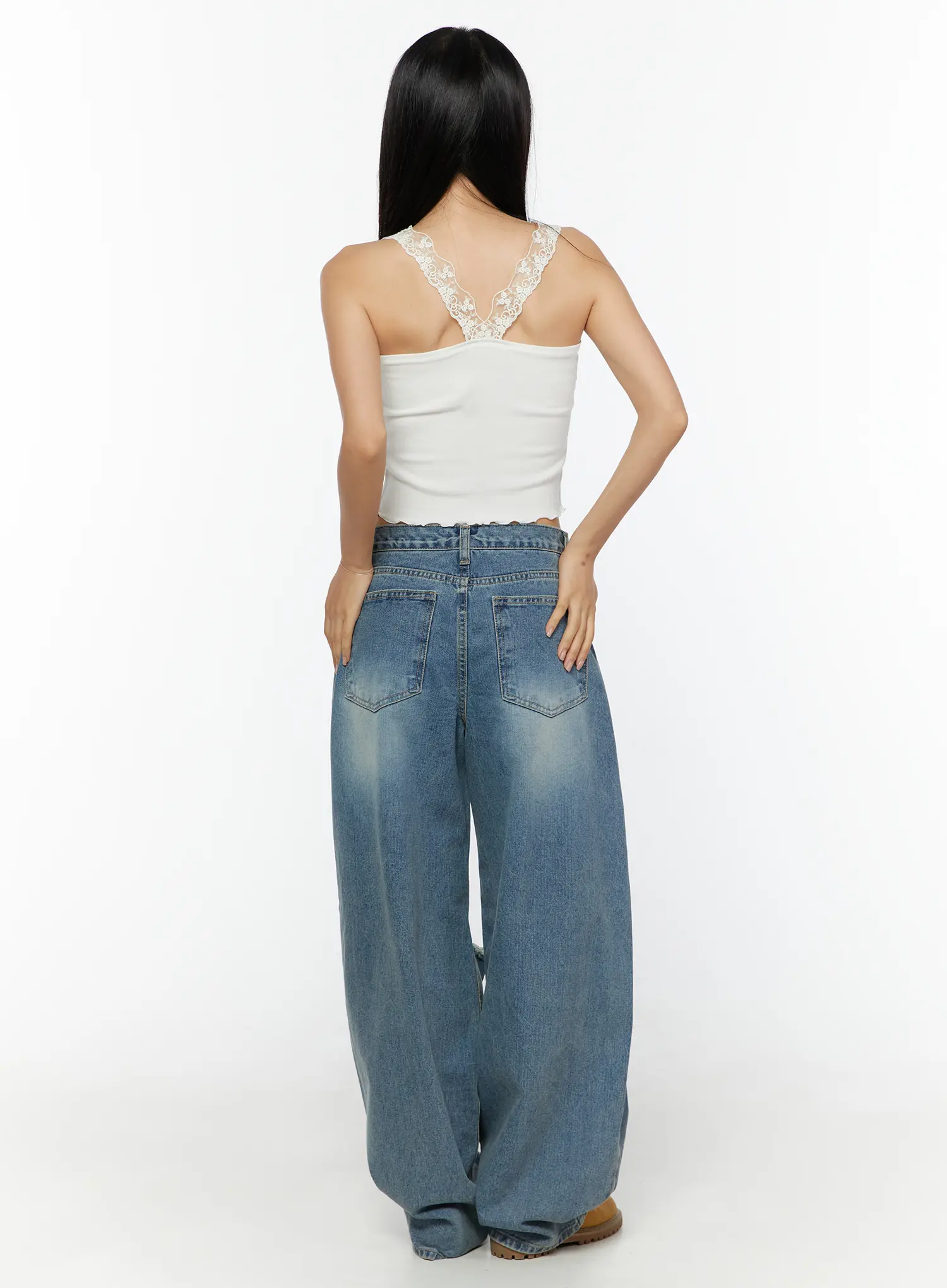 Lace Trim Tank CU526 - Image 5