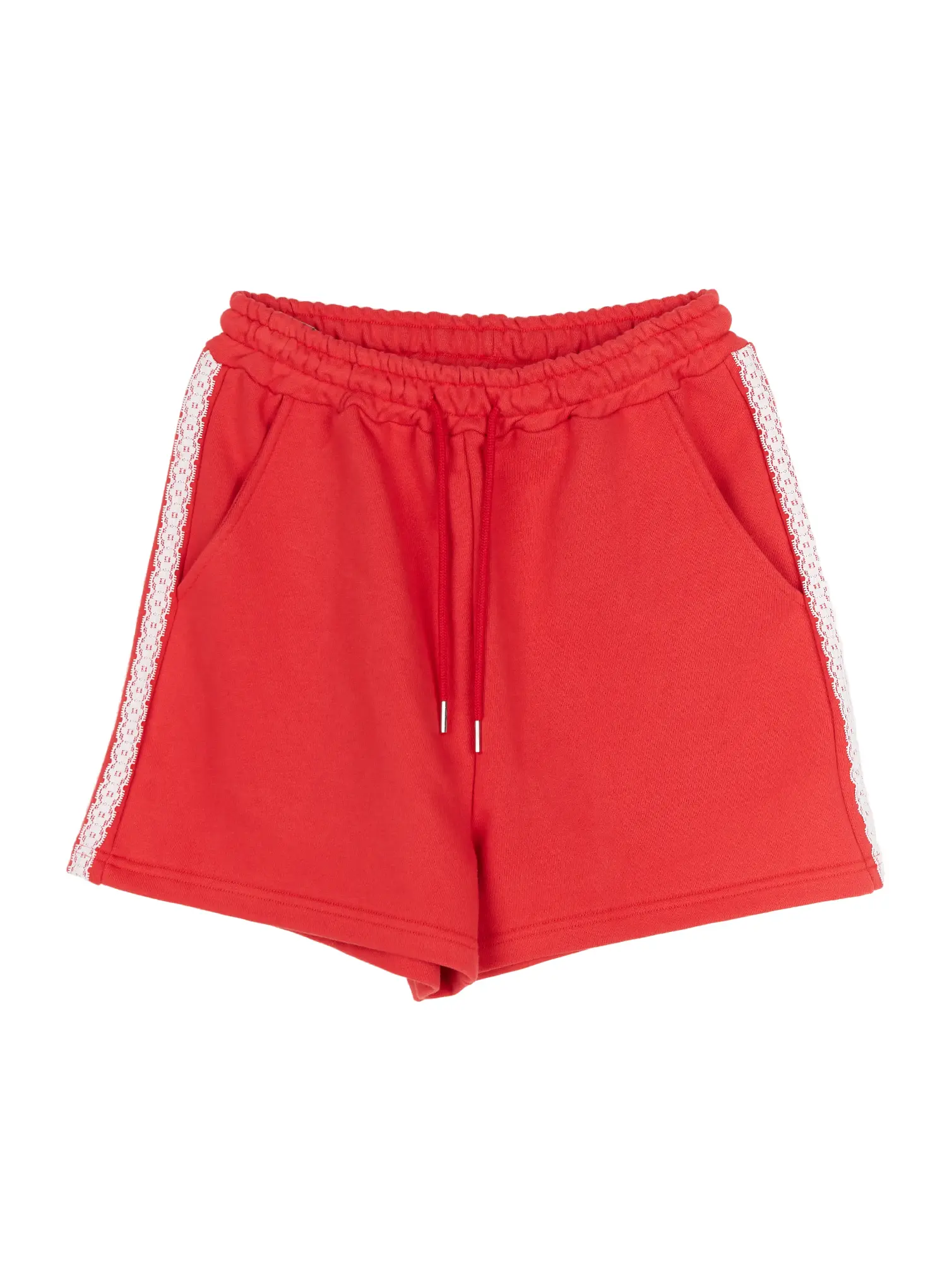 Lace Trim Track Shorts IU519 - Image 13