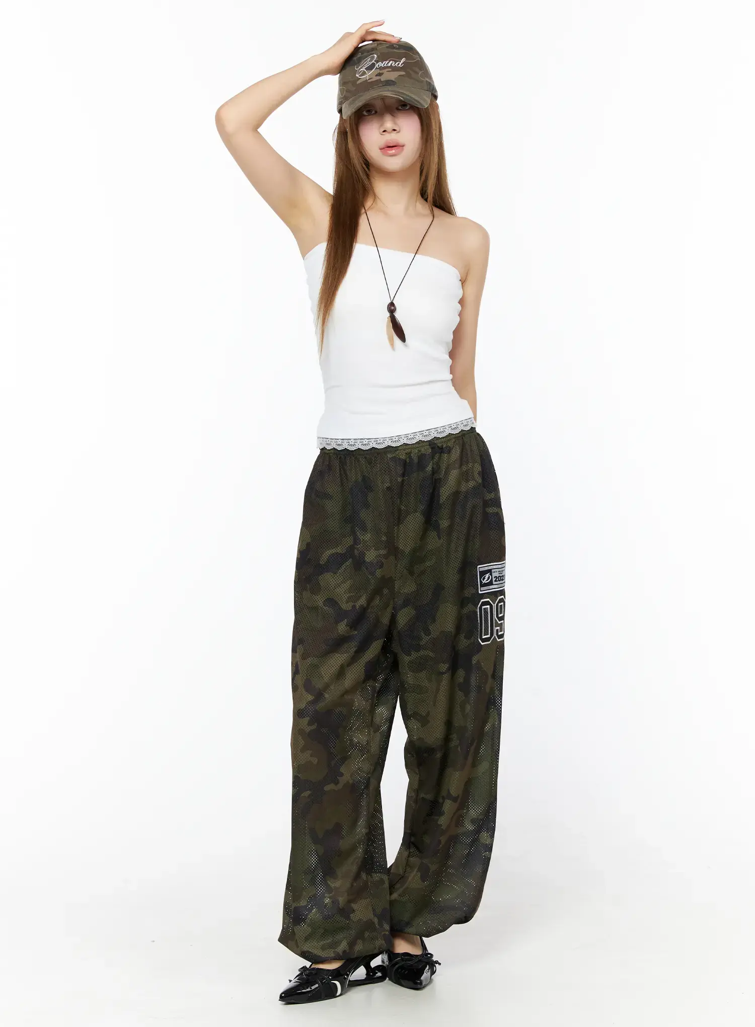 Lace Trim Tube Top CU511 - Image 3