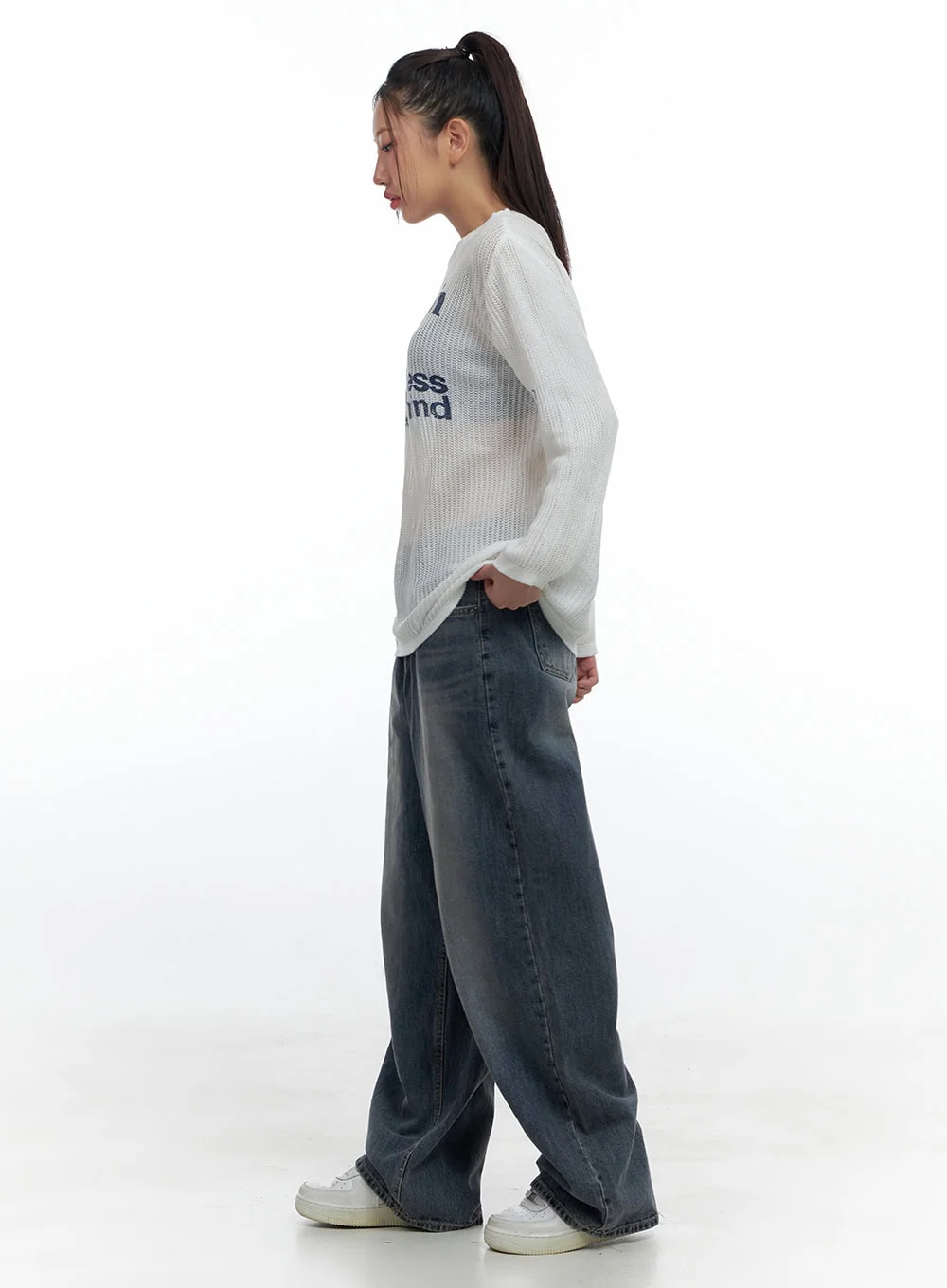Lana Oversized Wide-Leg Jeans CS425 - Image 3