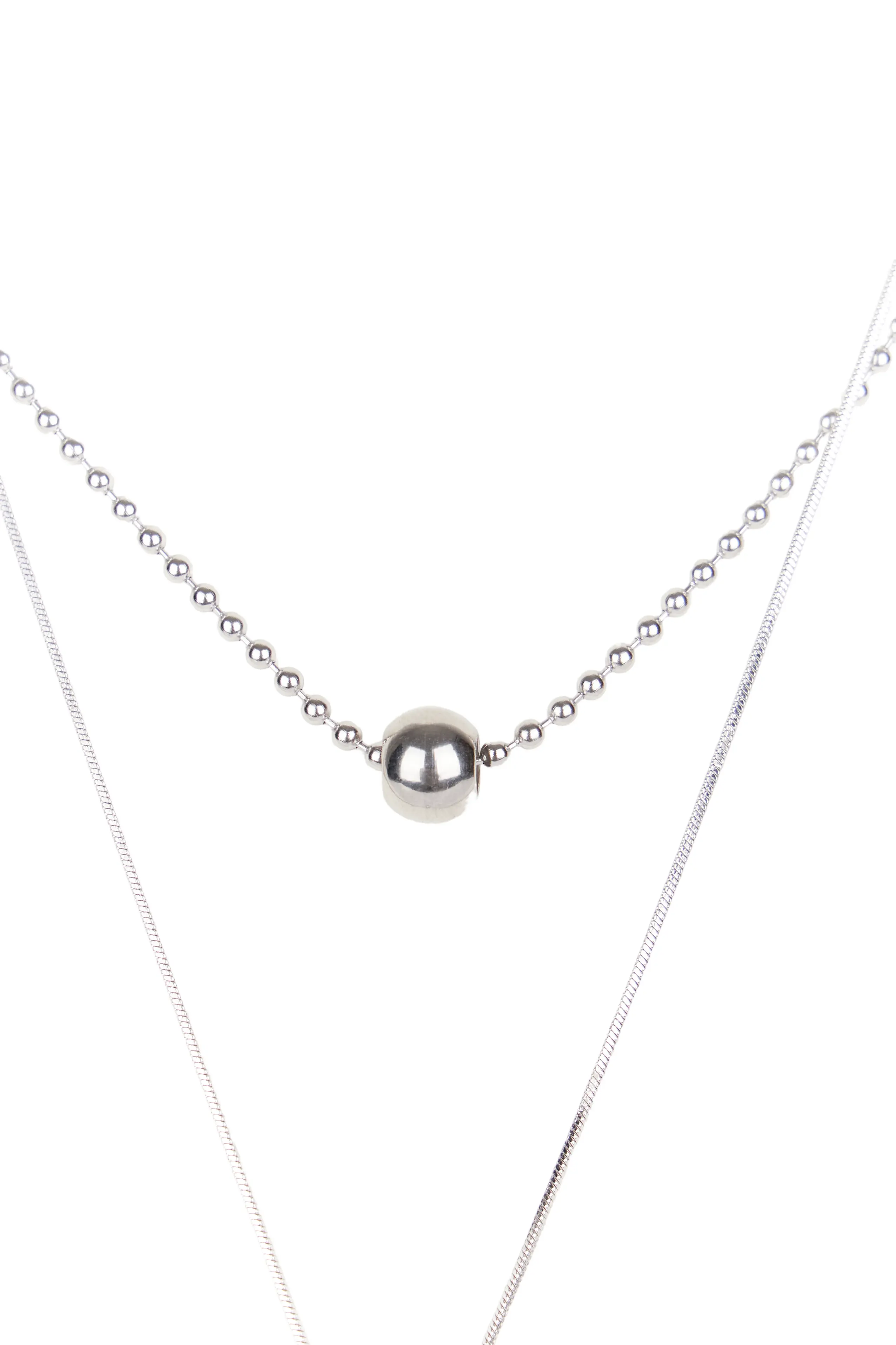 Layered Bead Necklace CD530 - Image 5