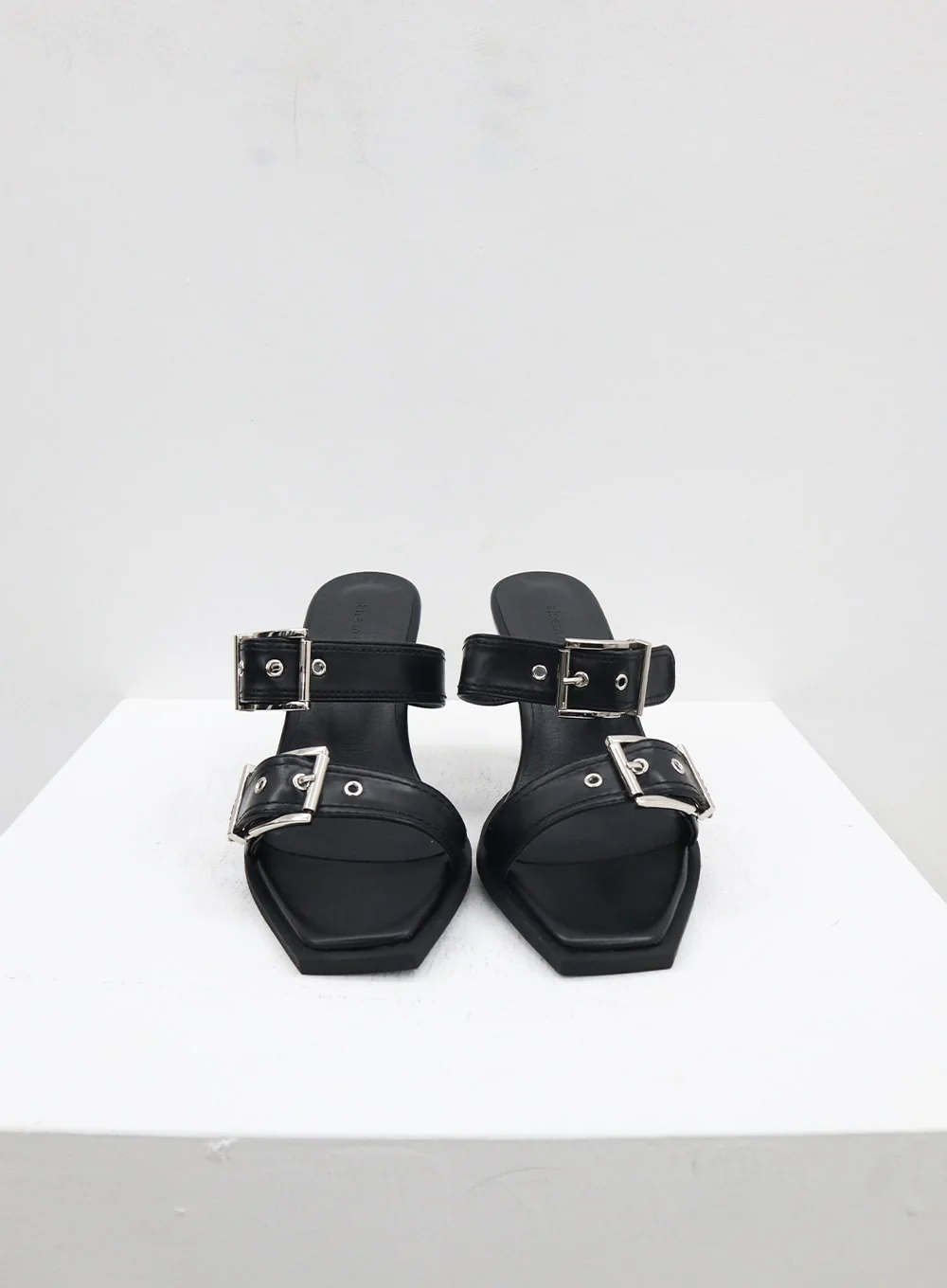 Layered Buckle Heels BA305 - Image 11