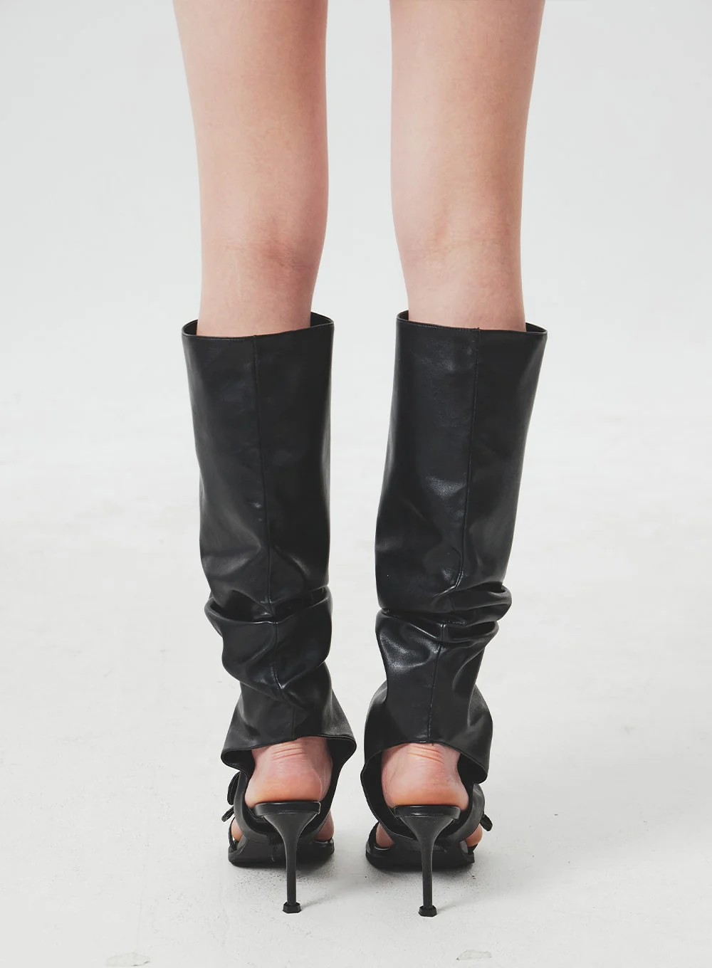 Layered Buckle Heels BA305 - Image 9
