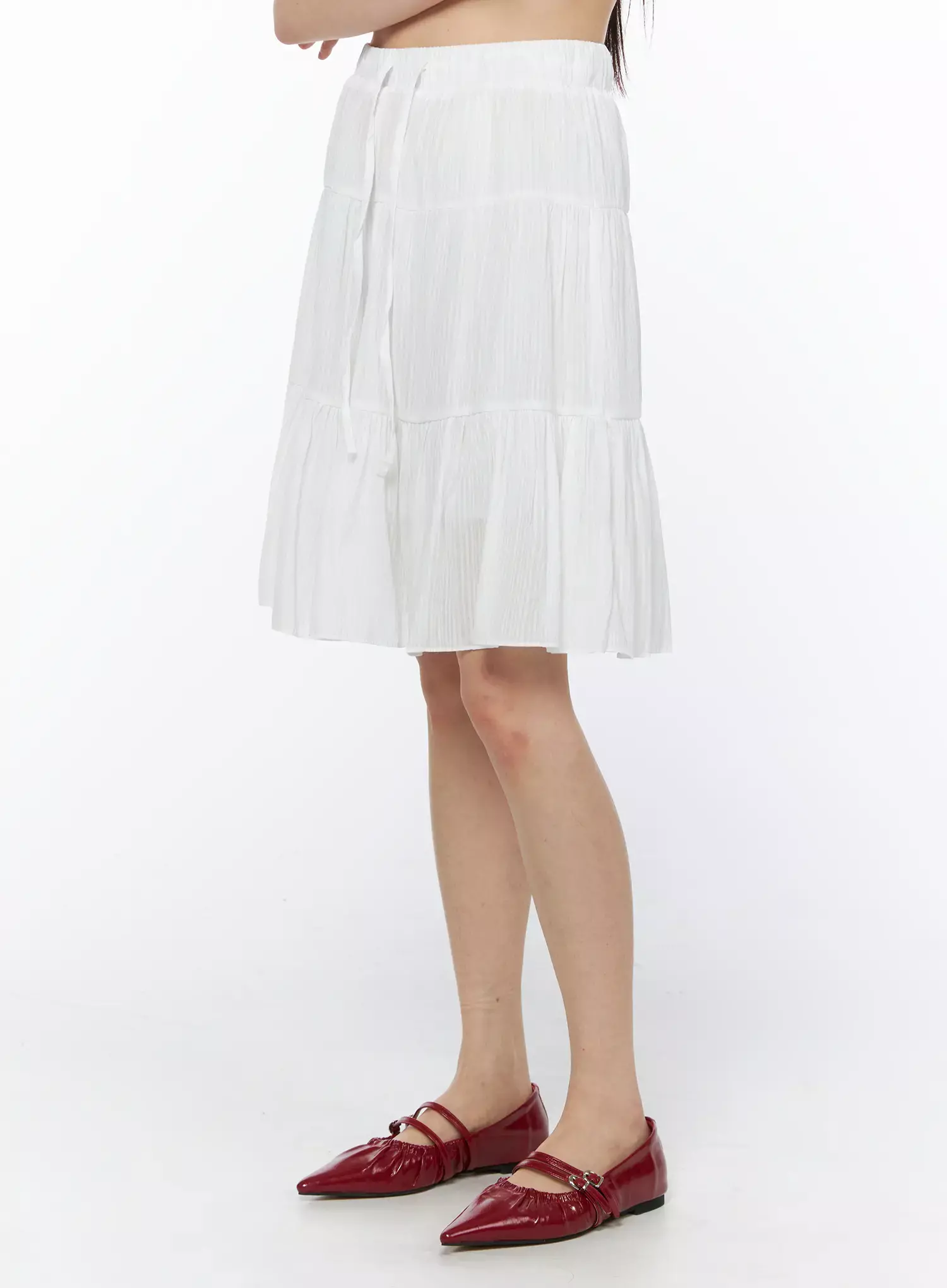 Layered Chiffon Tiered Skirt IY525 - Image 10