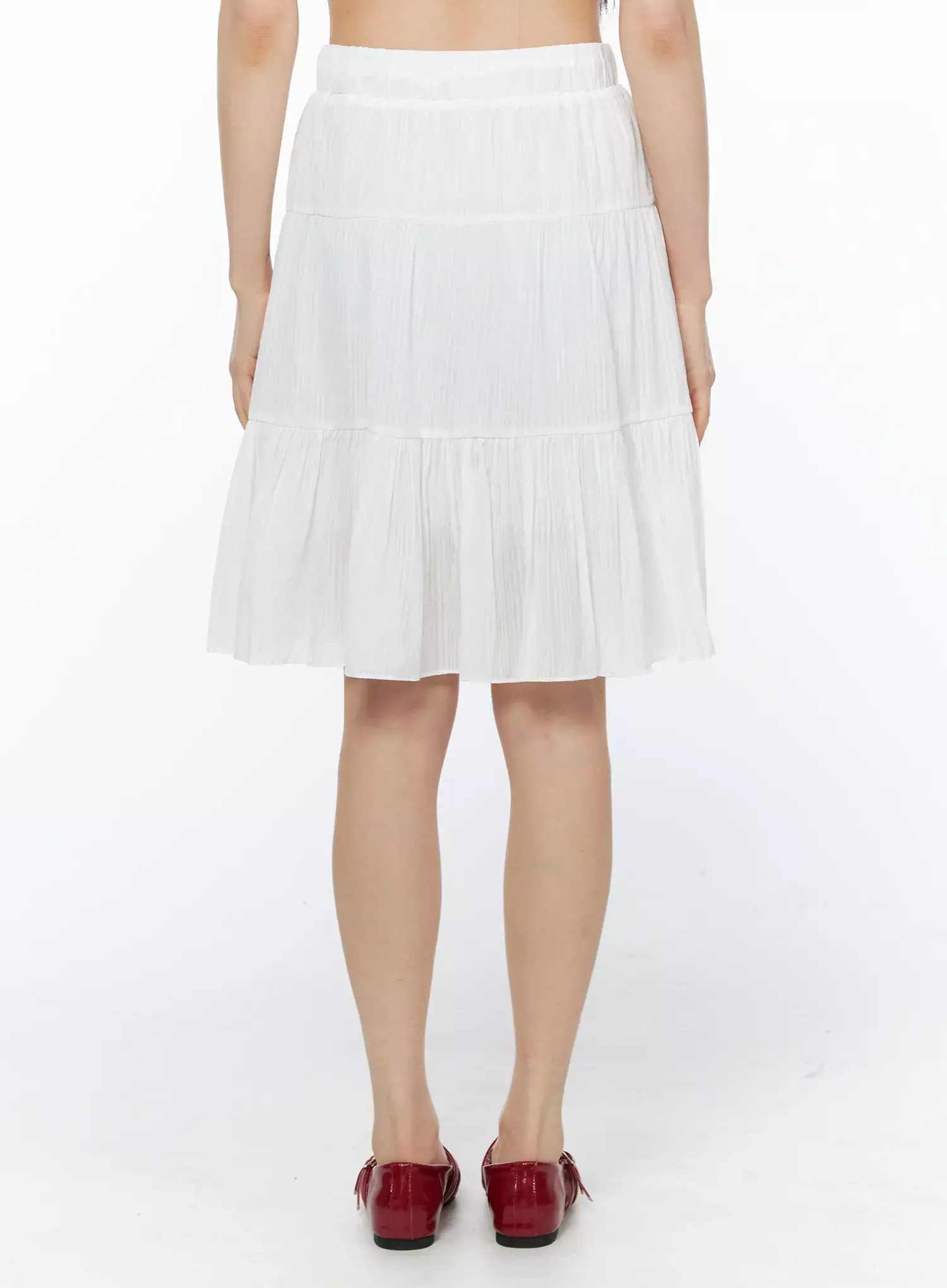 Layered Chiffon Tiered Skirt IY525 - Image 11