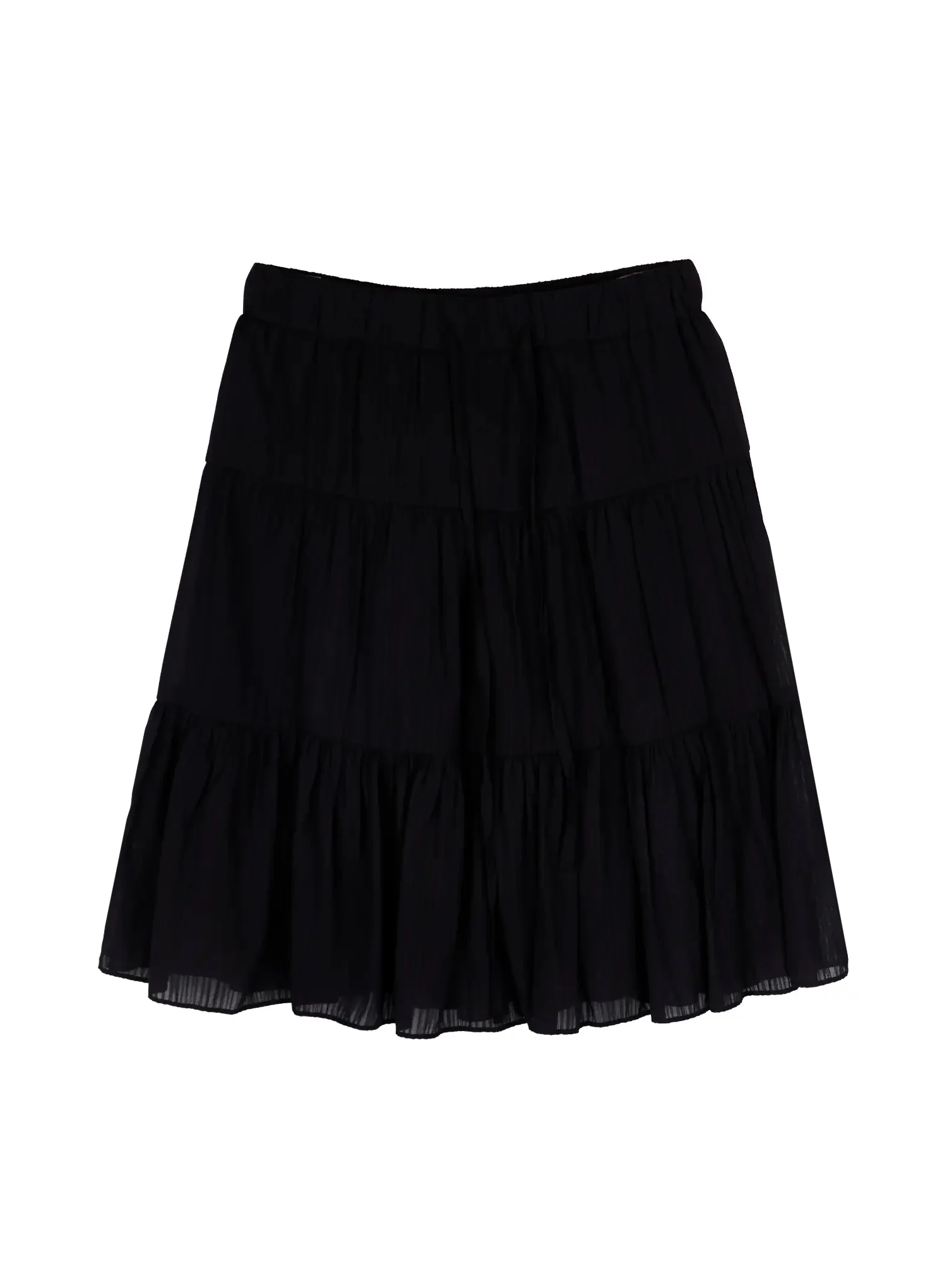 Layered Chiffon Tiered Skirt IY525 - Image 15