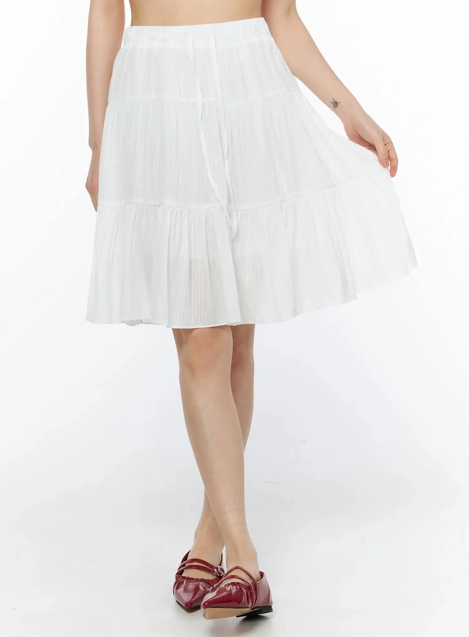 Layered Chiffon Tiered Skirt IY525 - Image 9