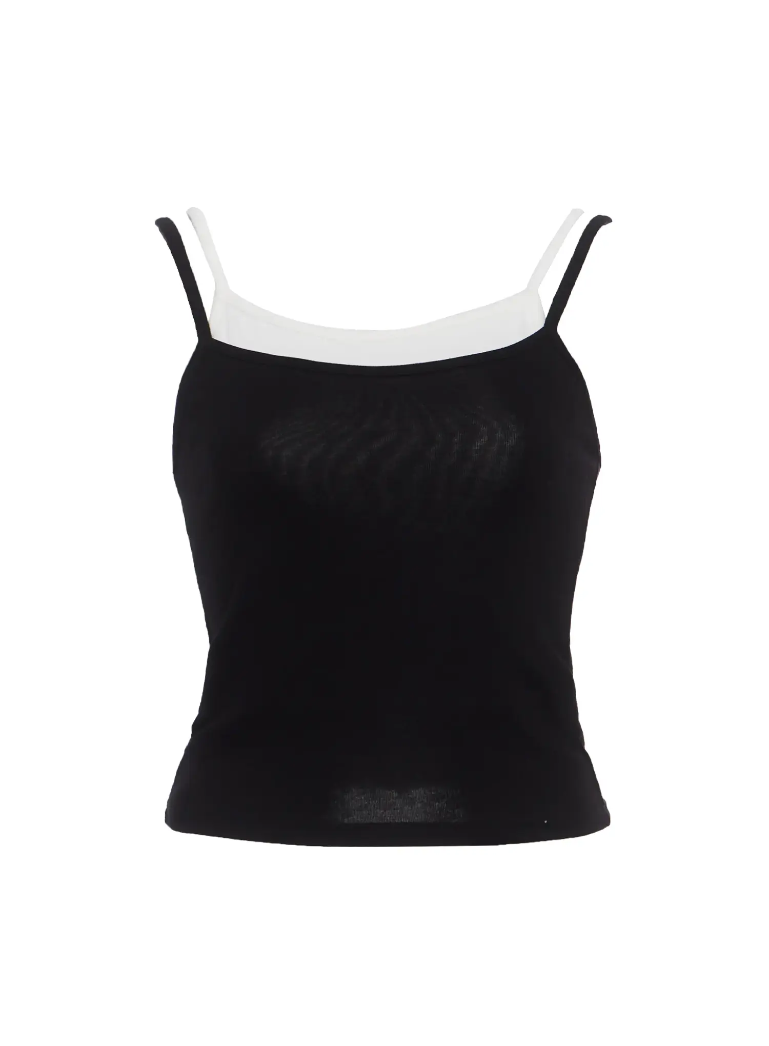 Layered Cropped Cami Top IC503