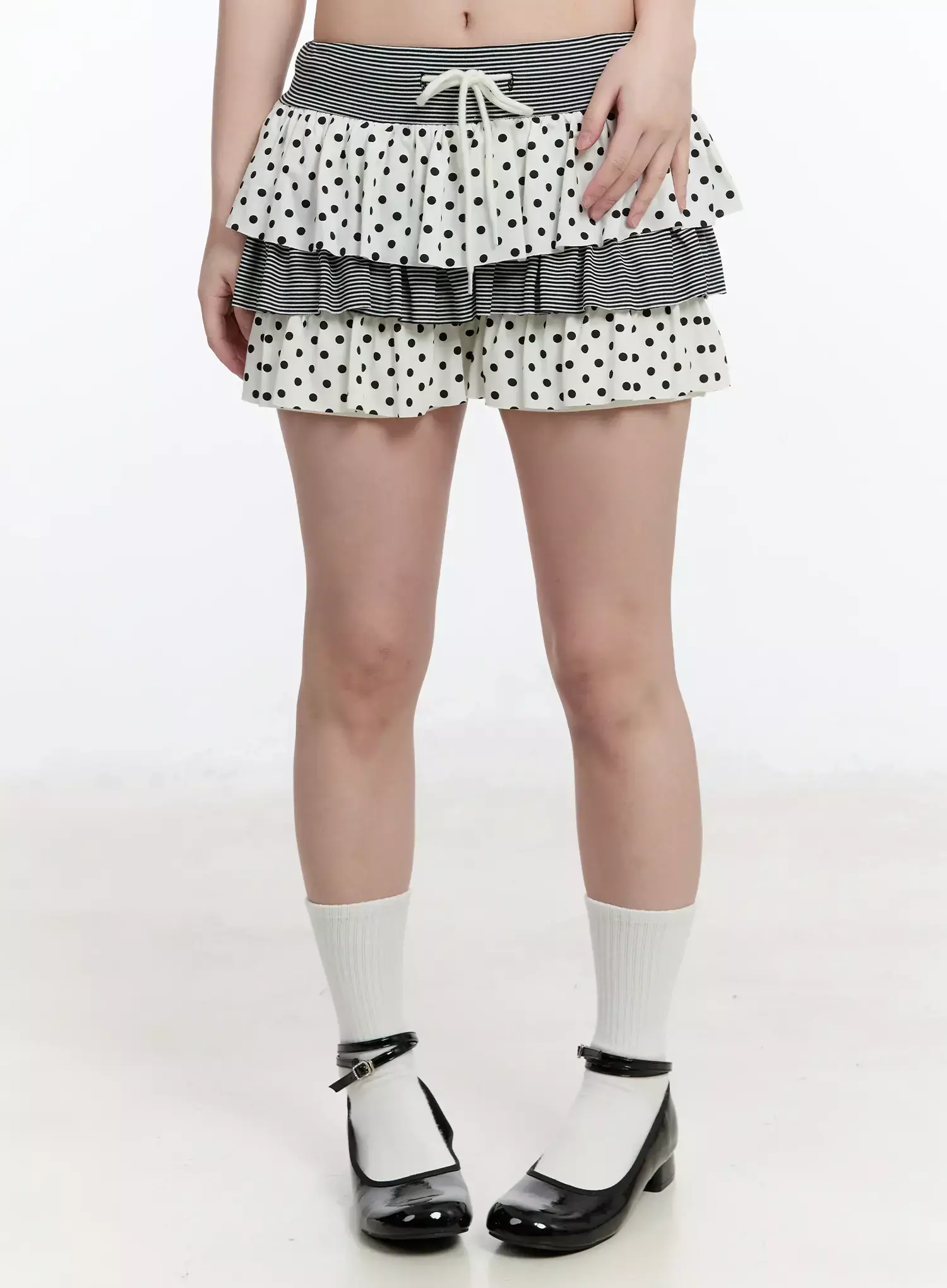 Layered Frill Polka Dot Skort IM519 - Image 5